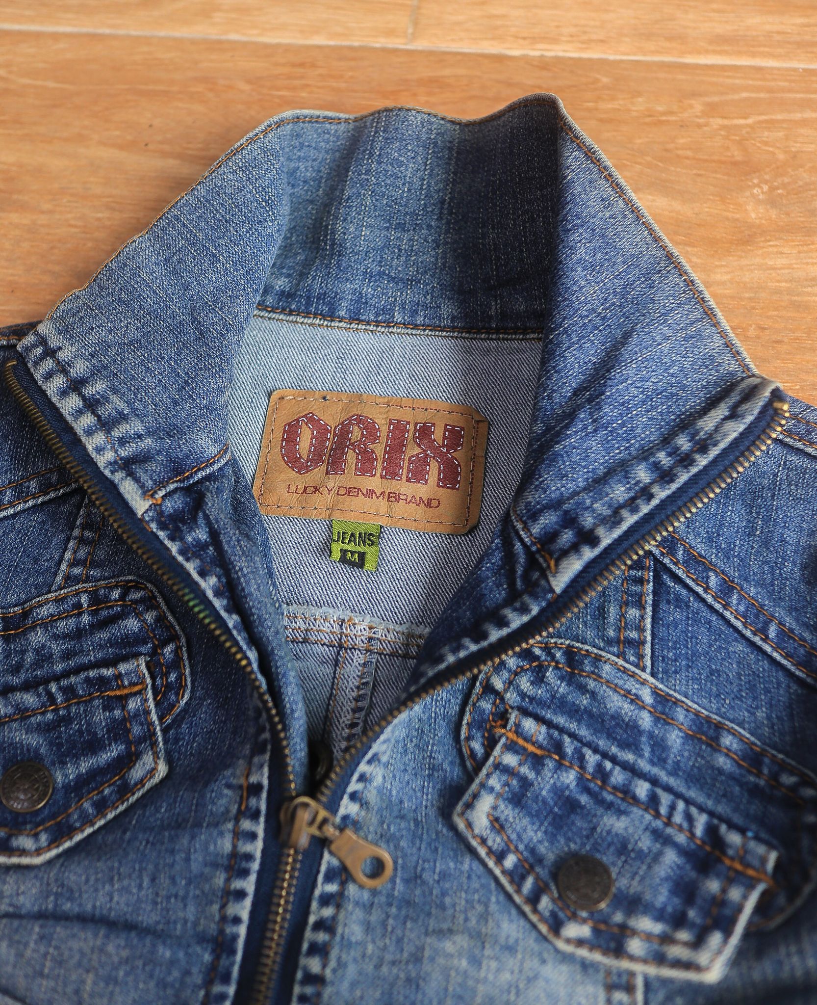 10.21.24 - VTG CROPPED DENIM JACKET - ORIX