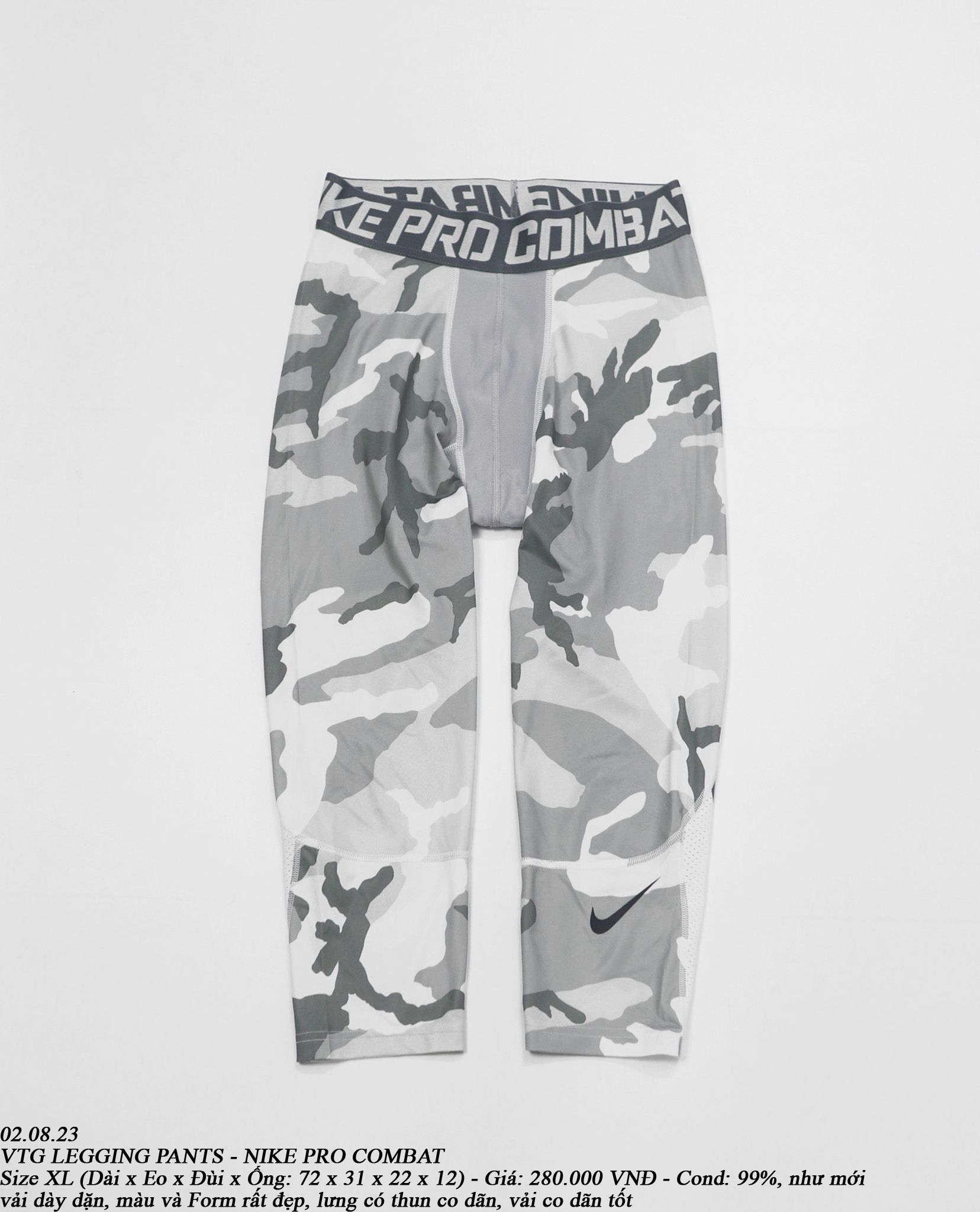 02.08.23 - VTG LEGGING PANTS - NIKE PRO COMBAT