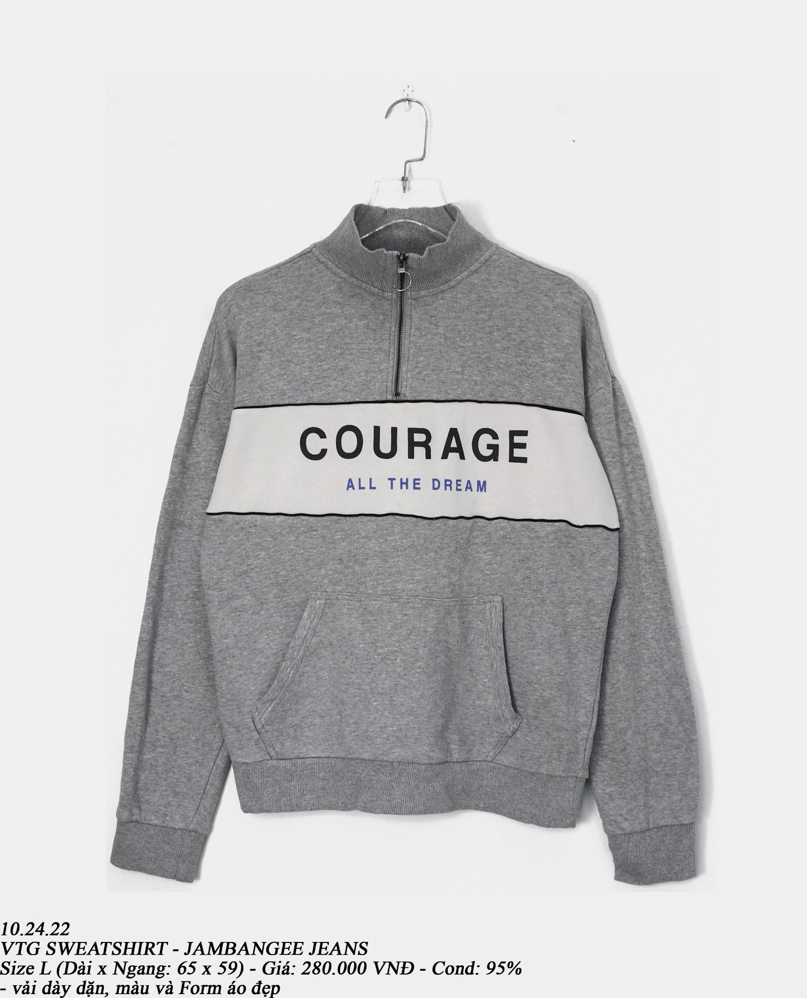10.23.22 - VTG SWEATSHIRT - JAMBANGEE JEANS