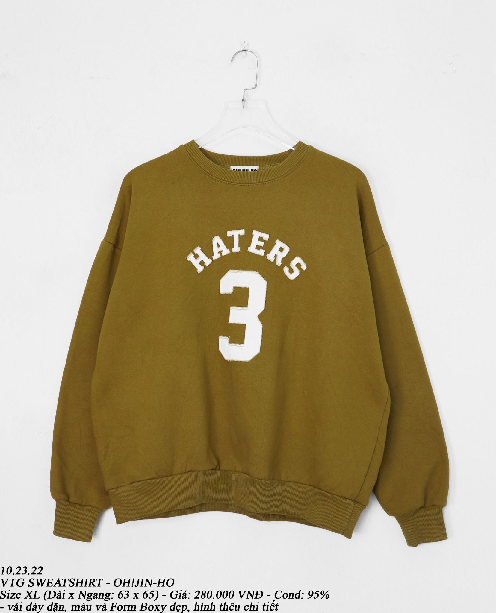 10.23.22 - VTG SWEATSHIRT - OH!JIN-HO