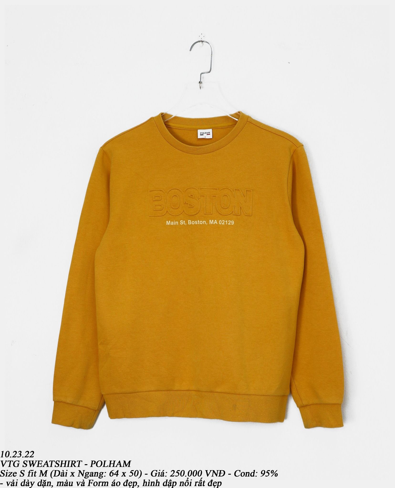 10.23.22 - VTG SWEATSHIRT - POLHAM