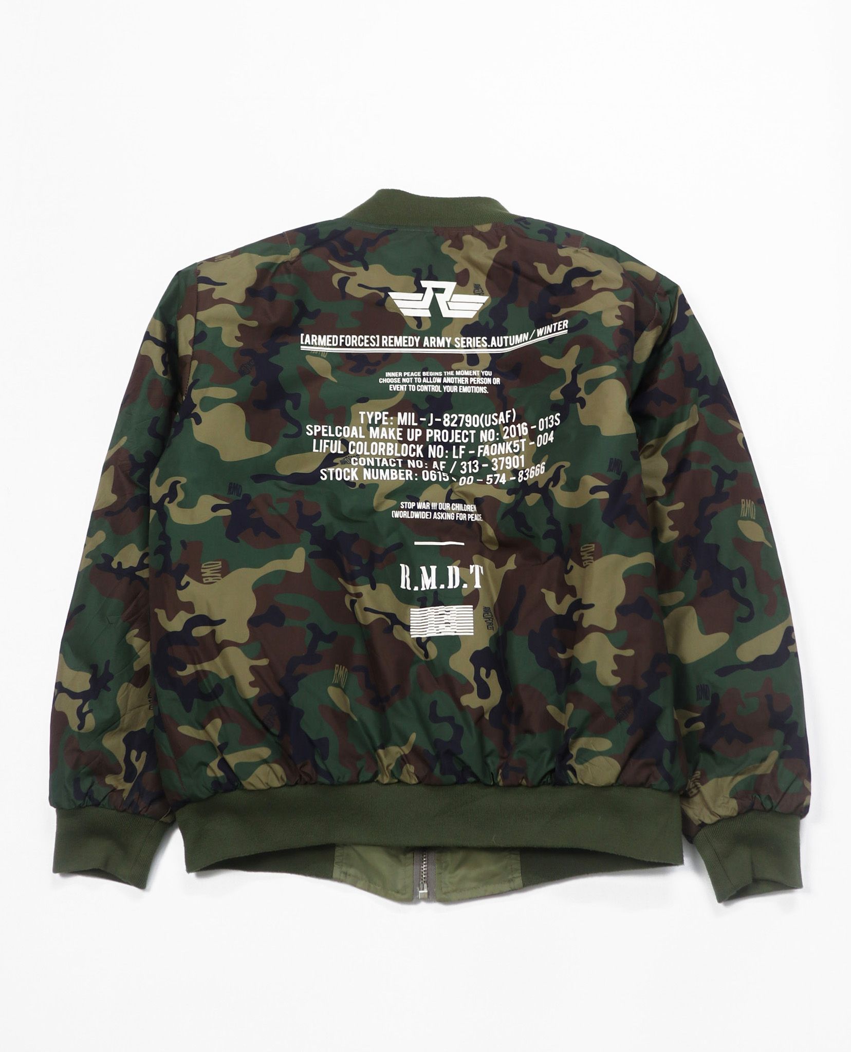 02.09.23 - VTG REVERSIBLE BOMBER JACKET - REMEDY13