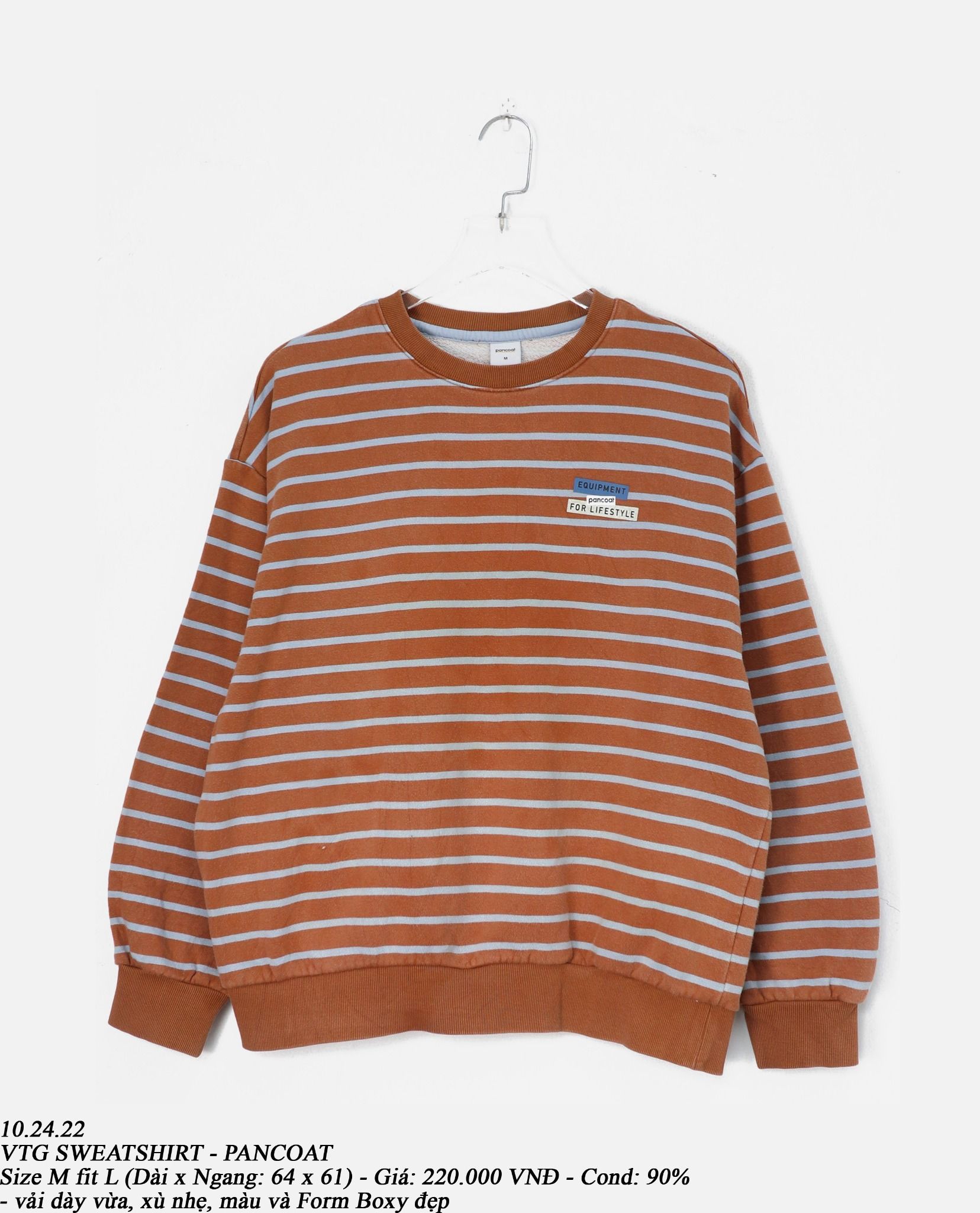 10.24.22 - VTG SWEATSHIRT - PANCOAT