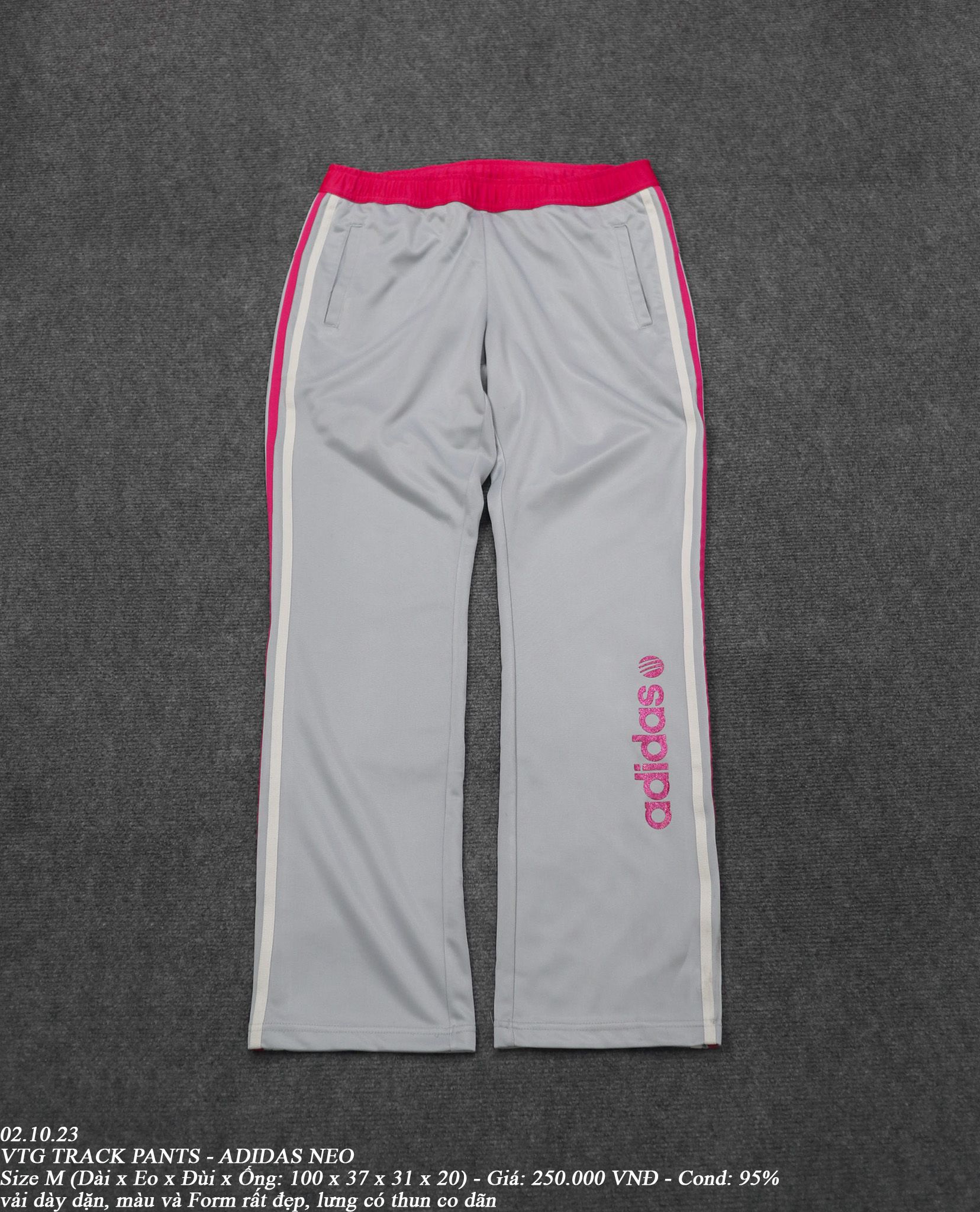 02.10.23 - VTG TRACK PANTS - ADIDAS NEO