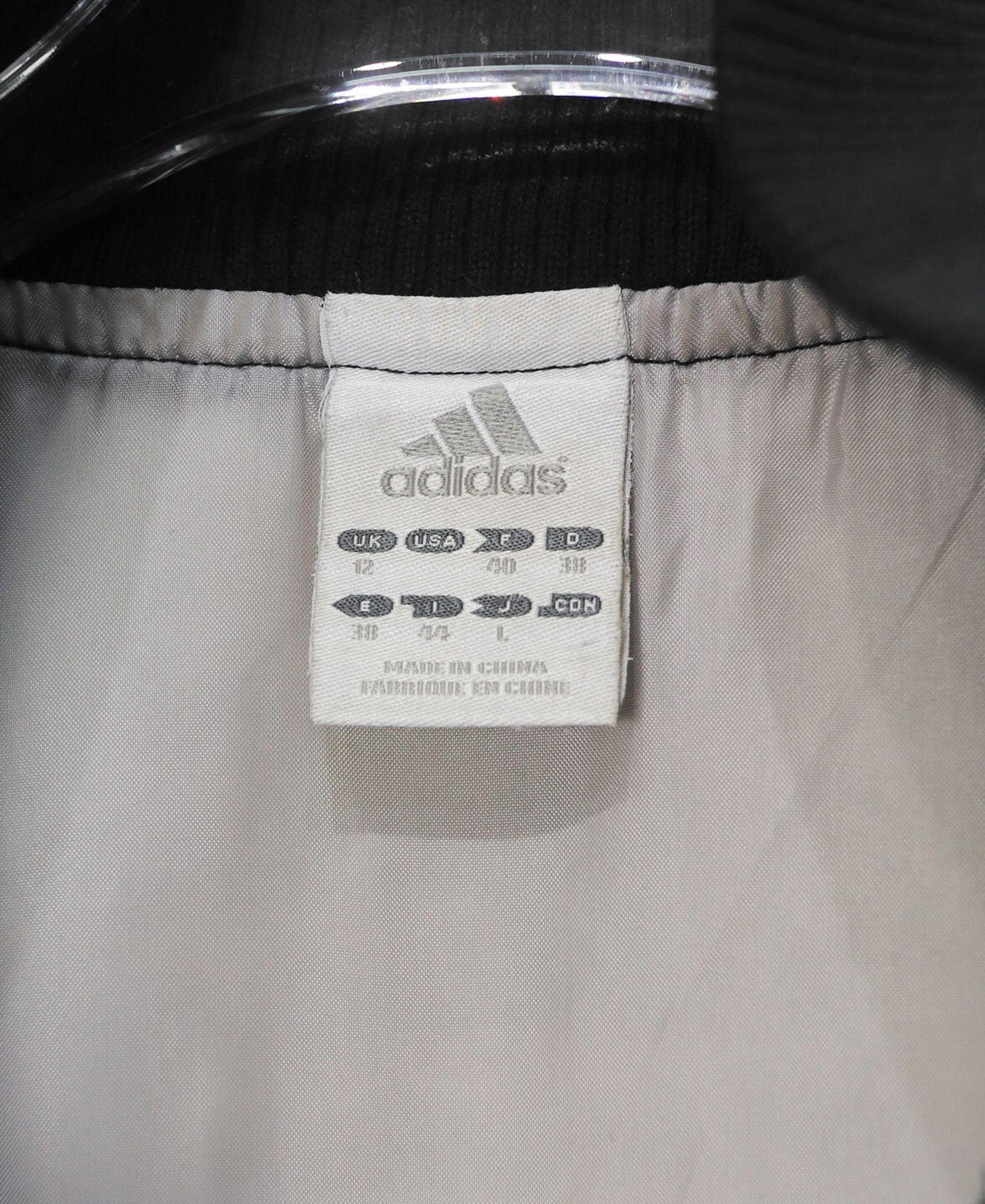 10.22.23 - VTG CROPPED BASEBALL JACKET - ADIDAS