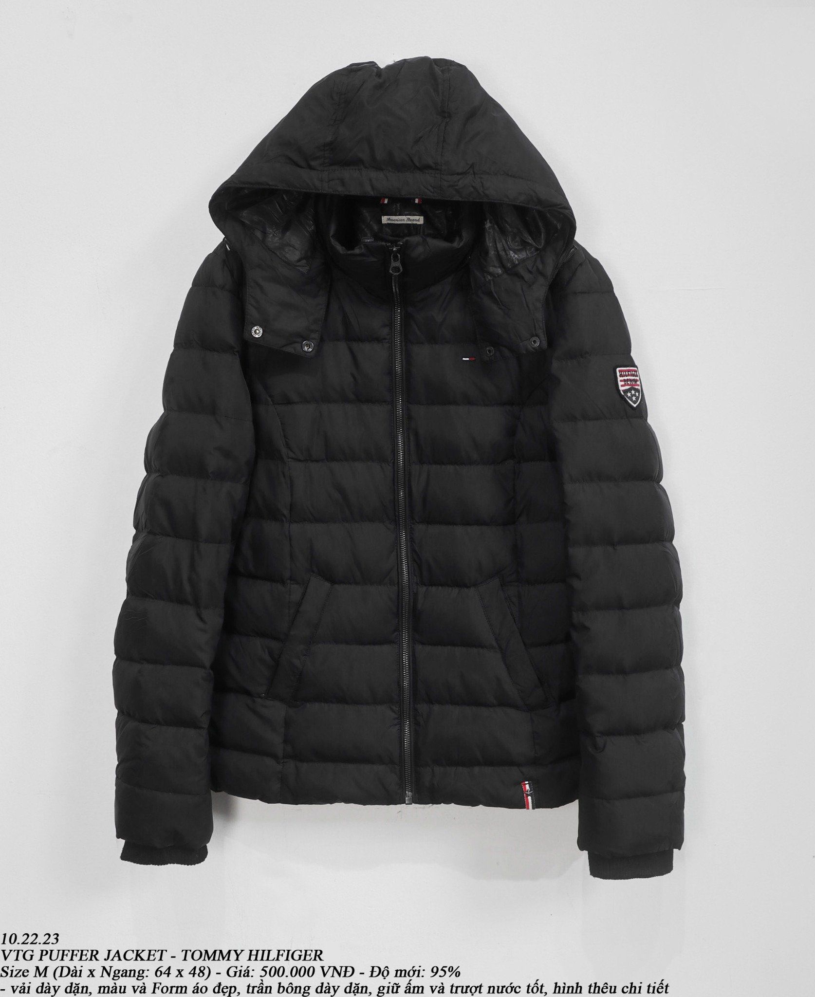 10.22.23 - VTG PUFFER JACKET - TOMMY HILFIGER