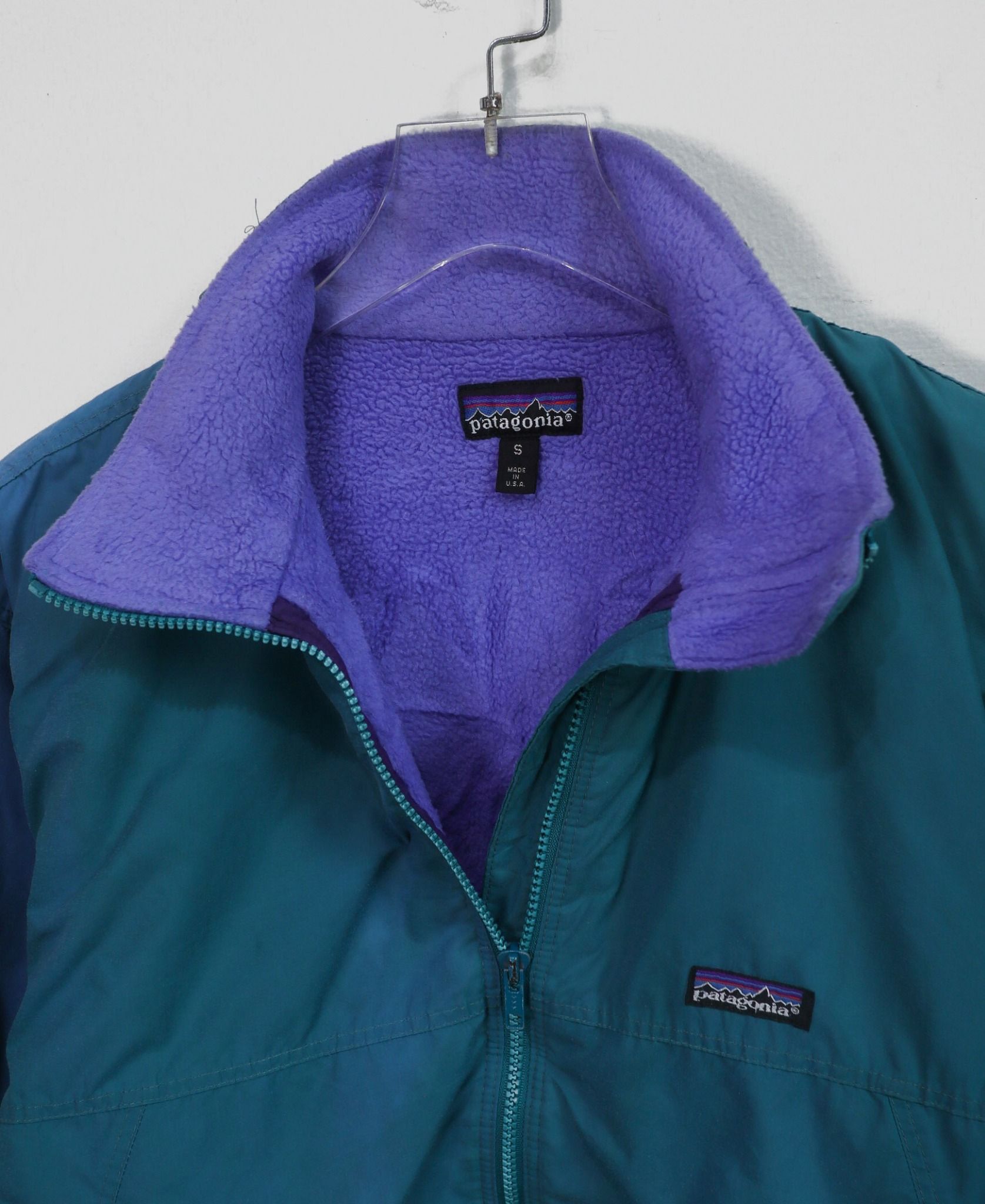 10.22.23 - VTG FLEECE LINED WINDBREAKER JACKET - PATAGONIA 90s
