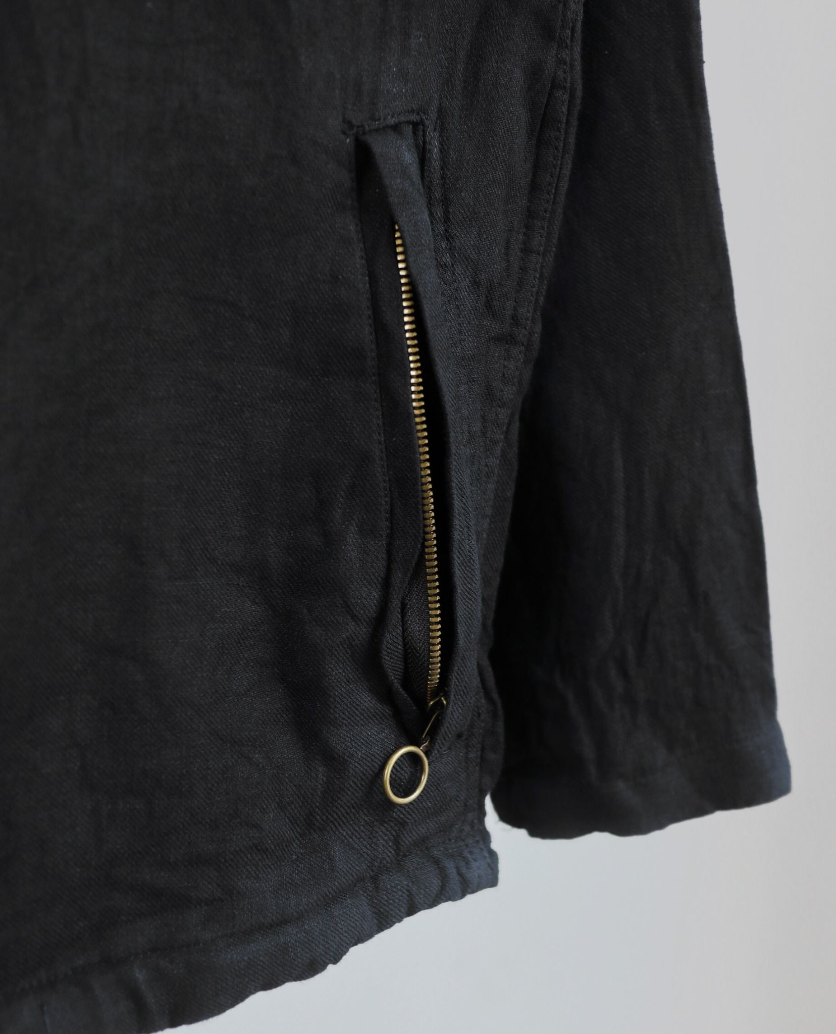 06.25.23 - VTG LINEN HOODED JACKET - ZARA