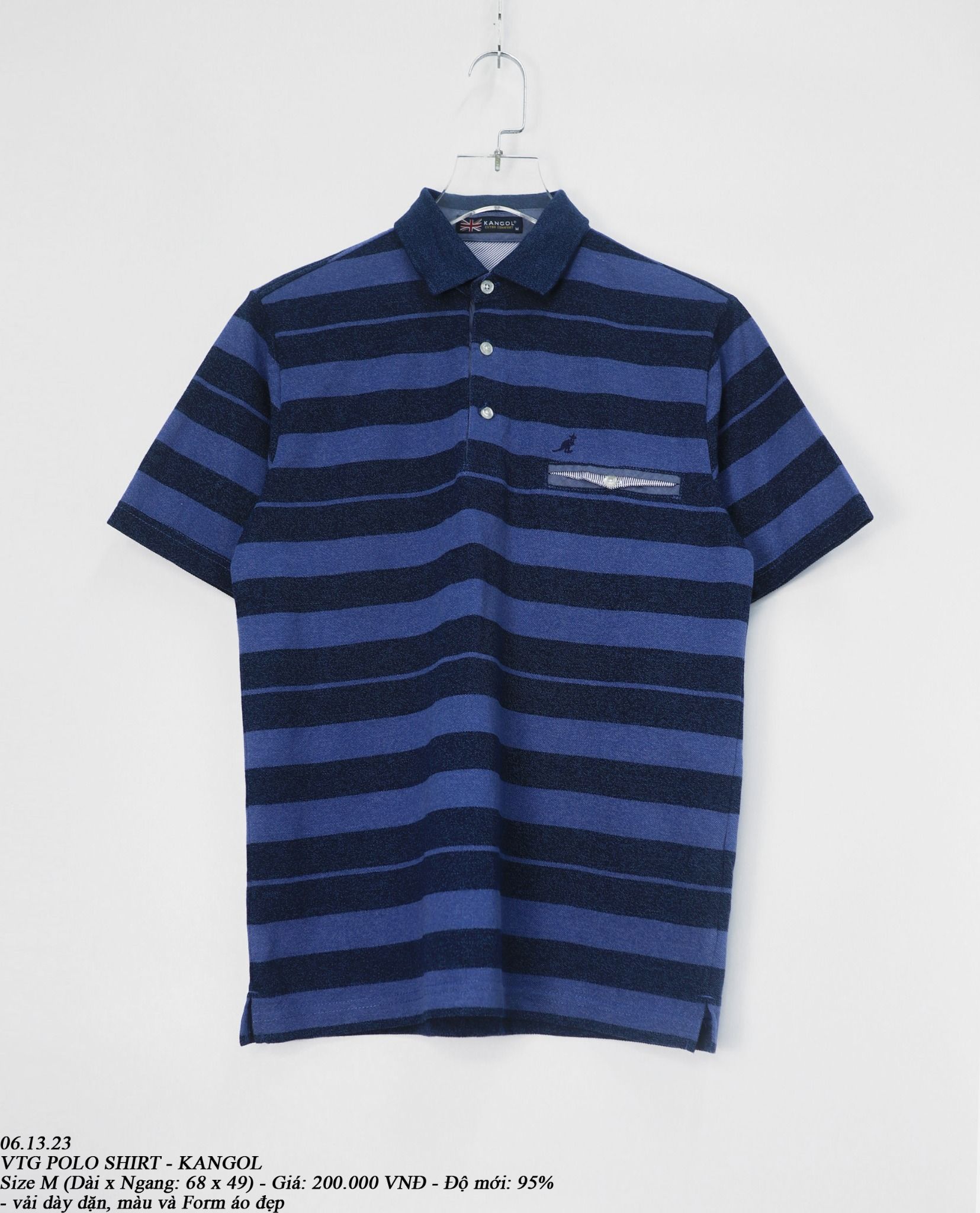 06.13.23 - VTG POLO SHIRT - KANGOL
