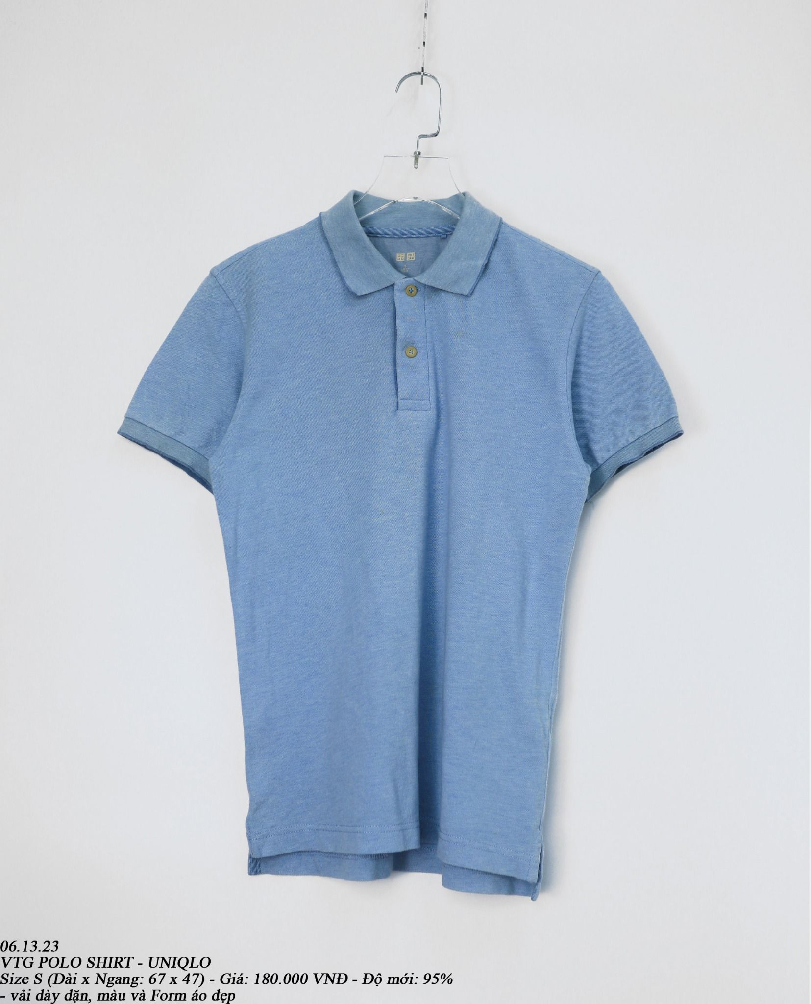 06.13.23 - VTG POLO SHIRT - UNIQLO