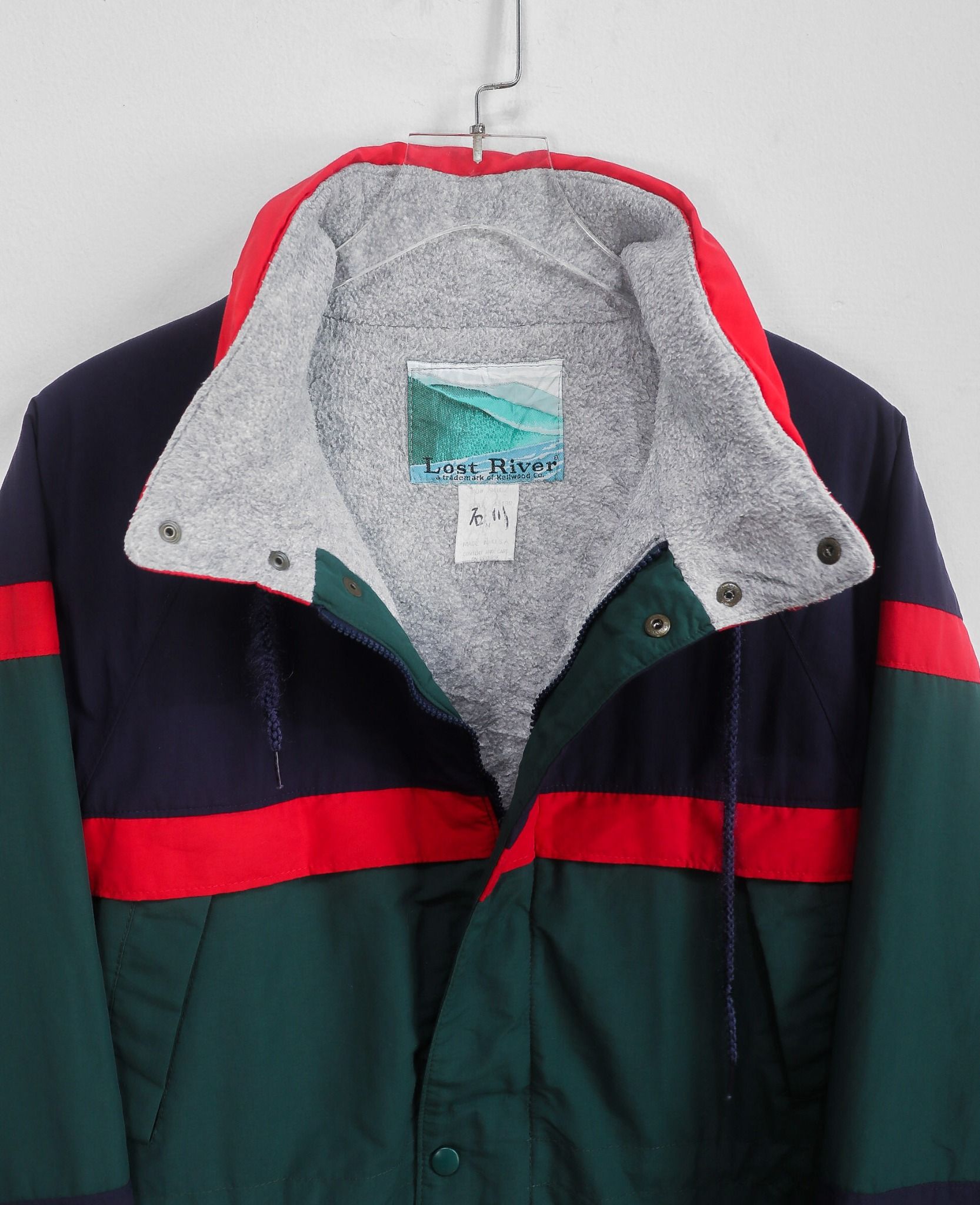 06.23.24 - VTG WINDBREAKER PARKA JACKET - LOST RIVER