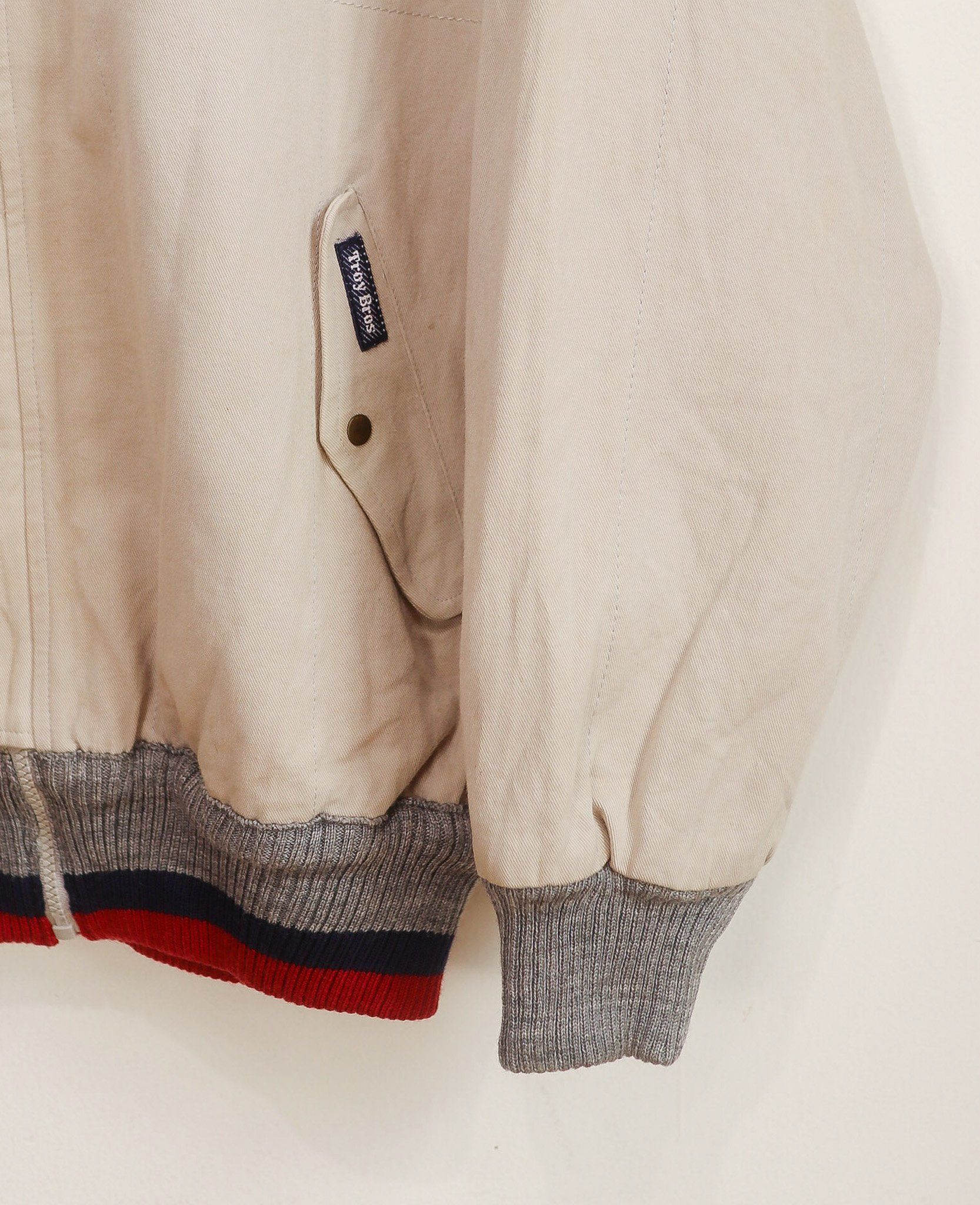 06.23.24 - VTG TWILL BLOUSON JACKET - TROY BROS 90s