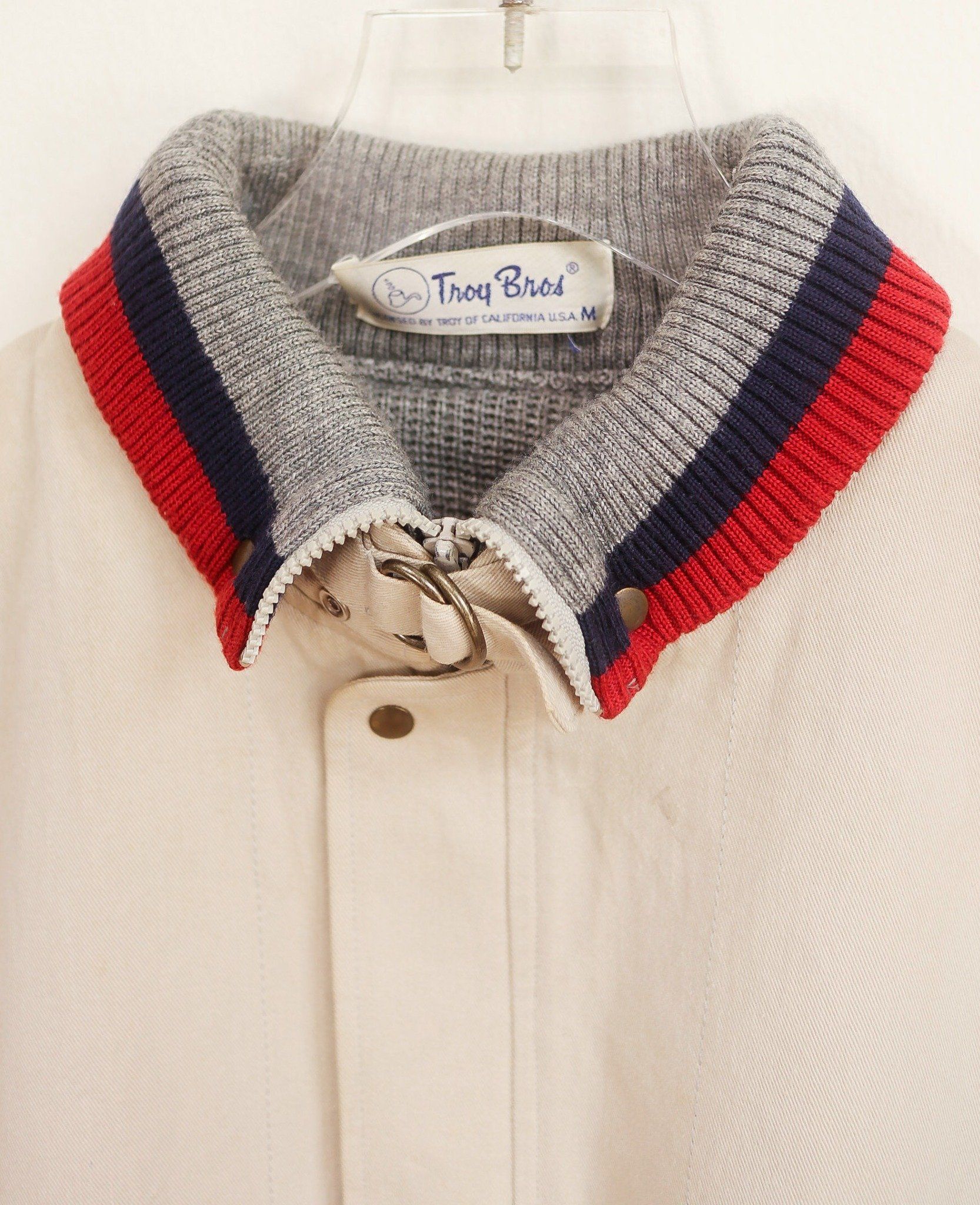 06.23.24 - VTG TWILL BLOUSON JACKET - TROY BROS 90s