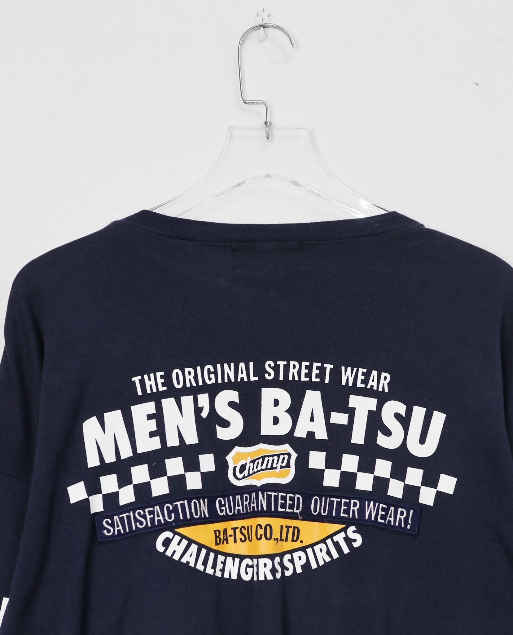 10.25.22 - VTG LONGSLEEVE SHIRT - MEN'S BA-TSU