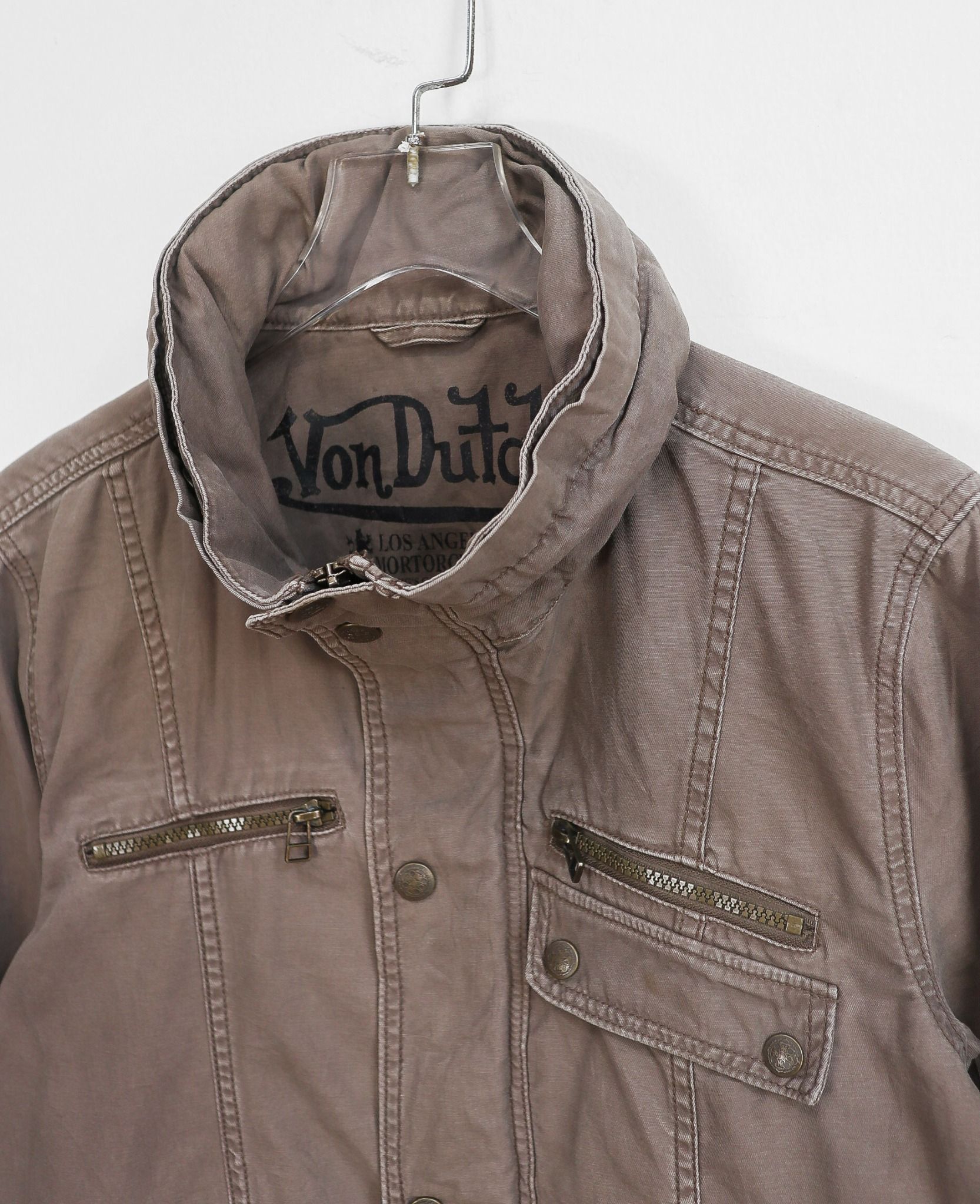 06.23.24 - VTG TWILL RIDER JACKET - VON DUTCH