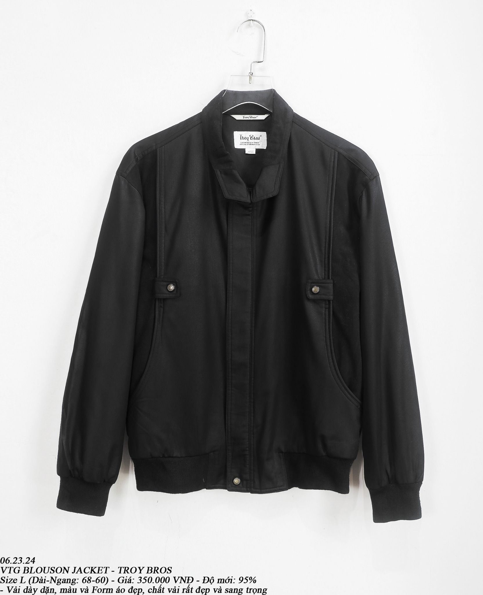 06.23.24 - VTG BLOUSON JACKET - TROY BROS