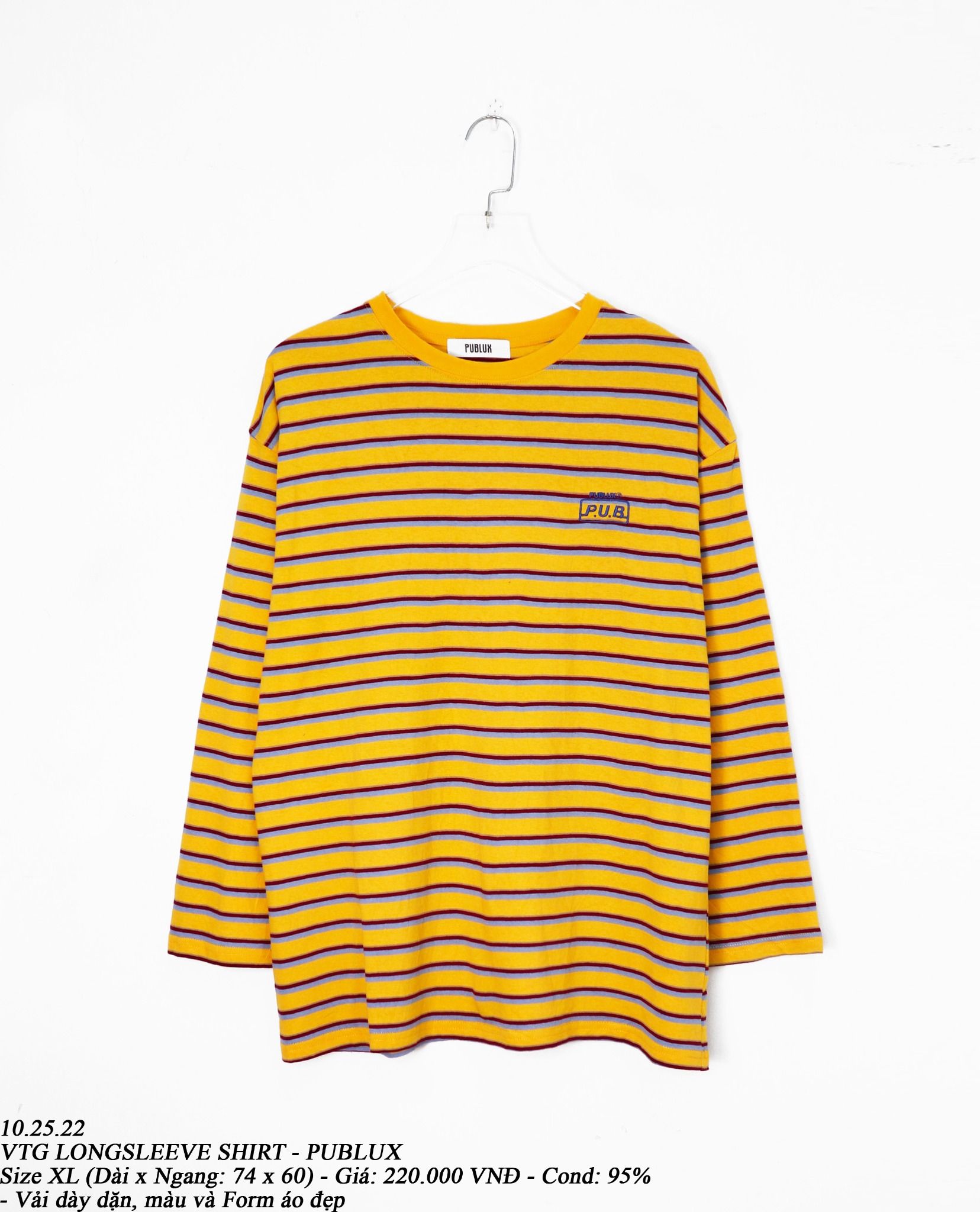 10.25.22 - VTG LONGSLEEVE SHIRT - PUBLUX