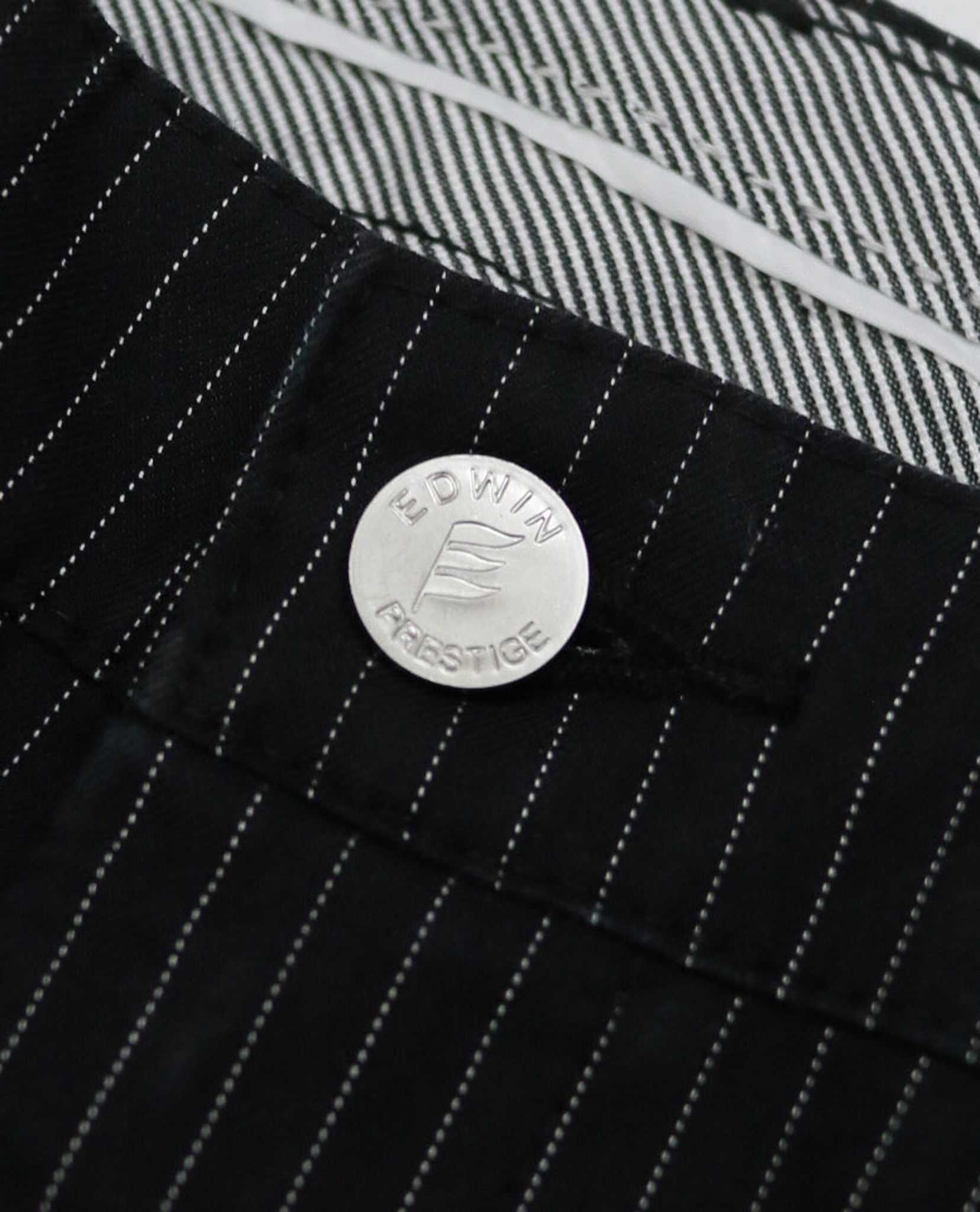 02.19.23 - VTG STRIPED TWILL PANTS - EDWIN PRESTIGE