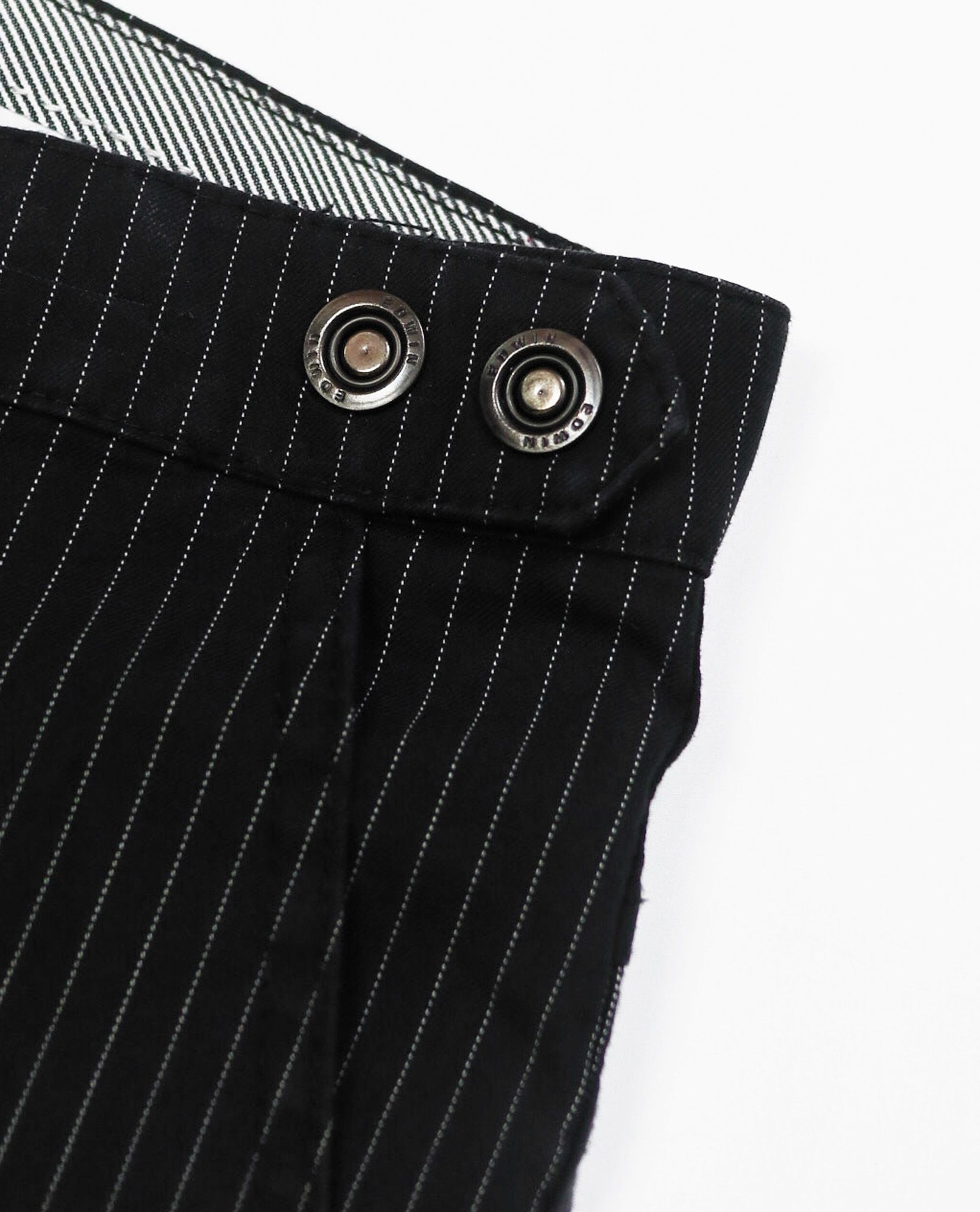 02.19.23 - VTG STRIPED TWILL PANTS - EDWIN PRESTIGE