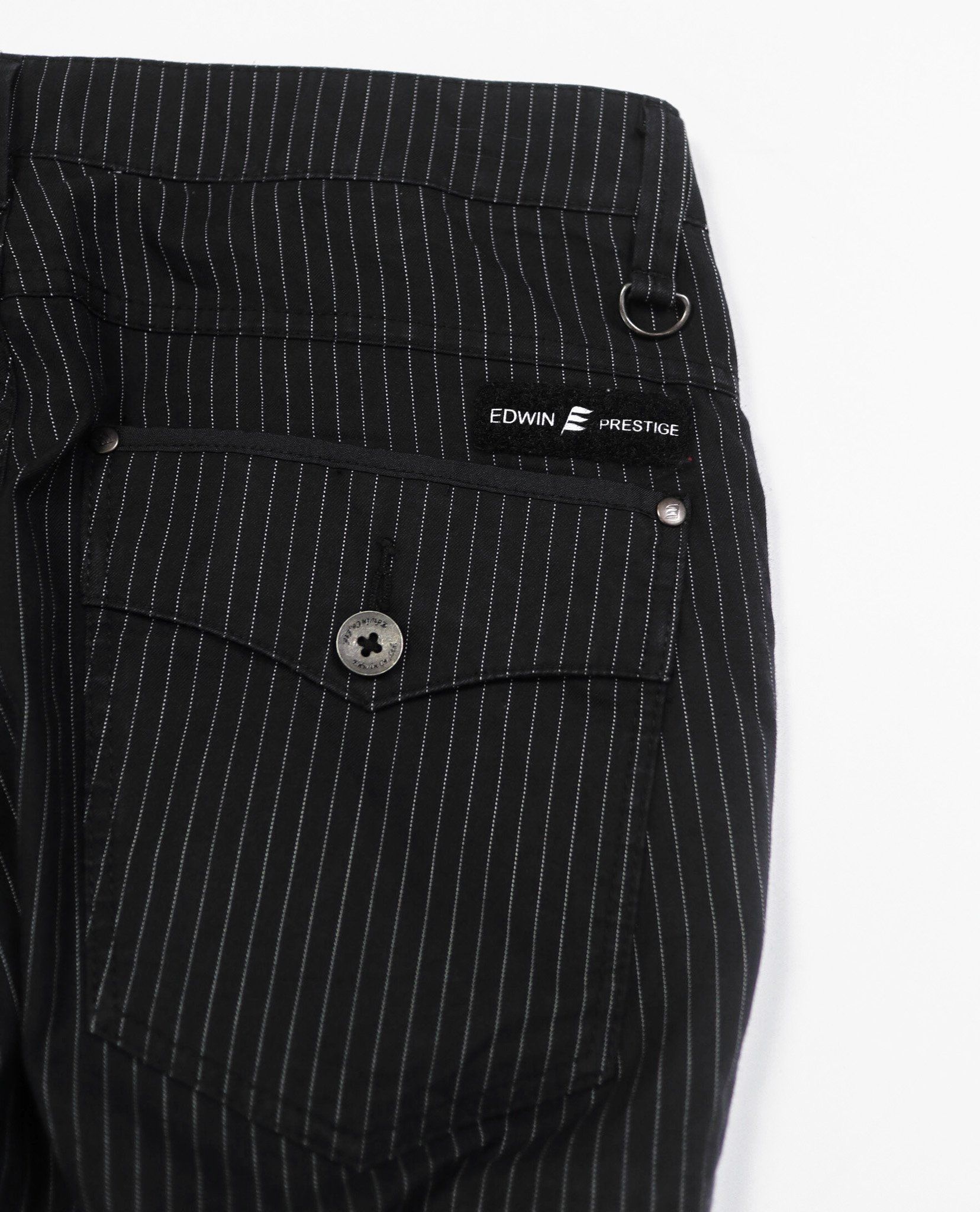 02.19.23 - VTG STRIPED TWILL PANTS - EDWIN PRESTIGE