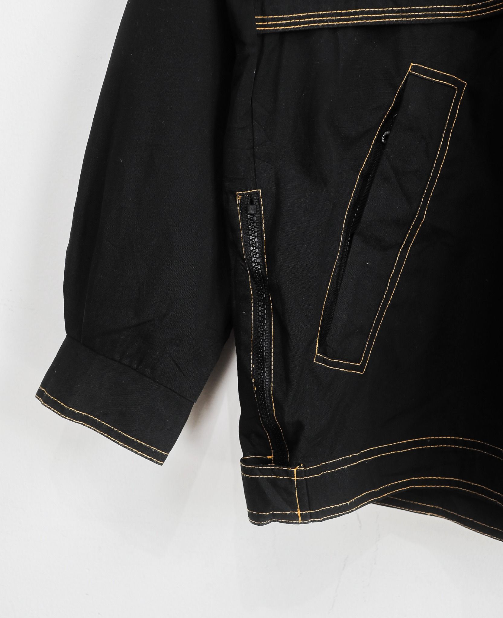 06.23.24 - VTG QUARTER ZIP DOUBLE COLLAR WINDBREAKER JACKET - X LEVEL