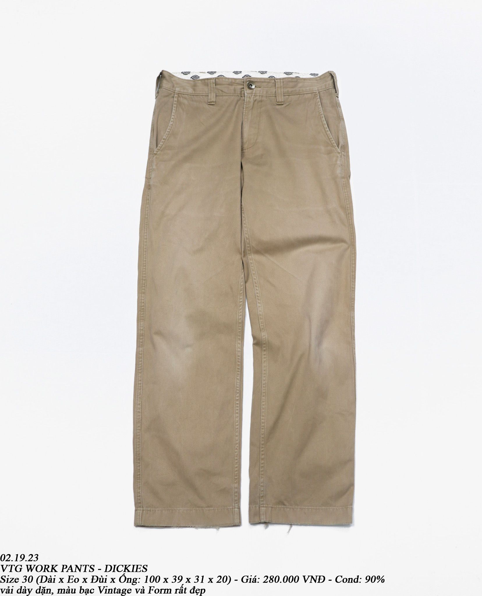 02.19.23 - VTG WORK PANTS - DICKIES