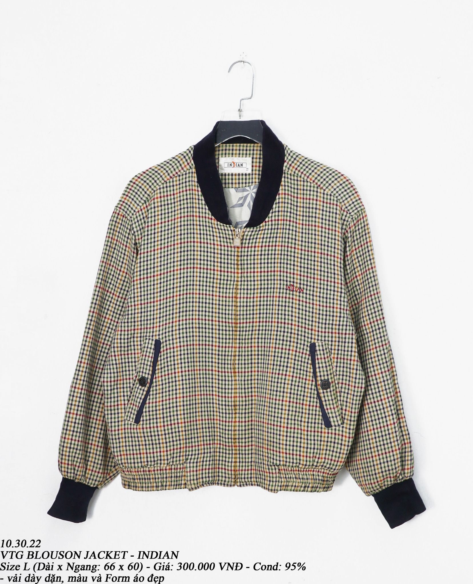 10.30.22 - VTG BLOUSON JACKET - INDIAN