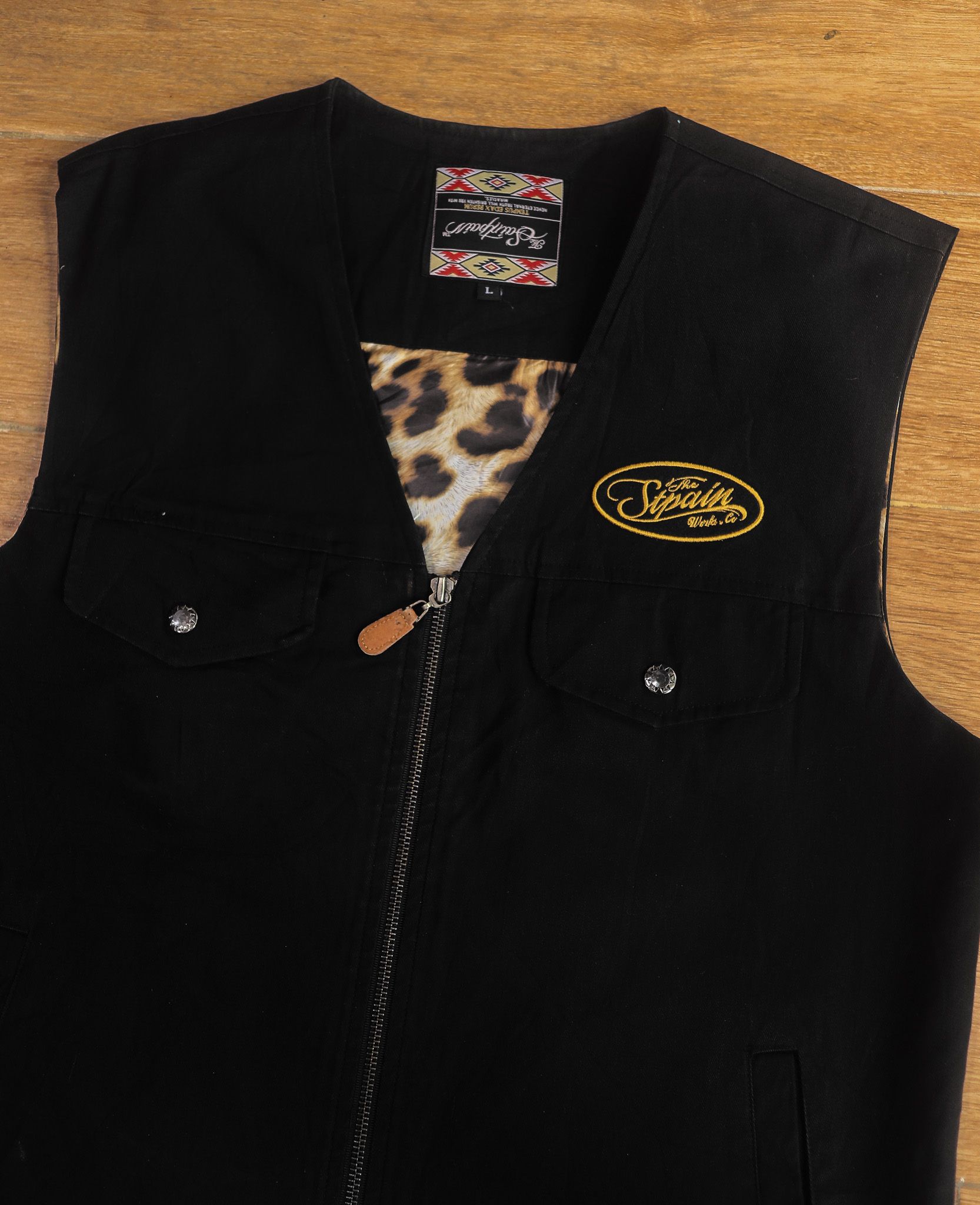 10.27.24 - VTG DENIM VEST WORK JACKET - SAINTPANT