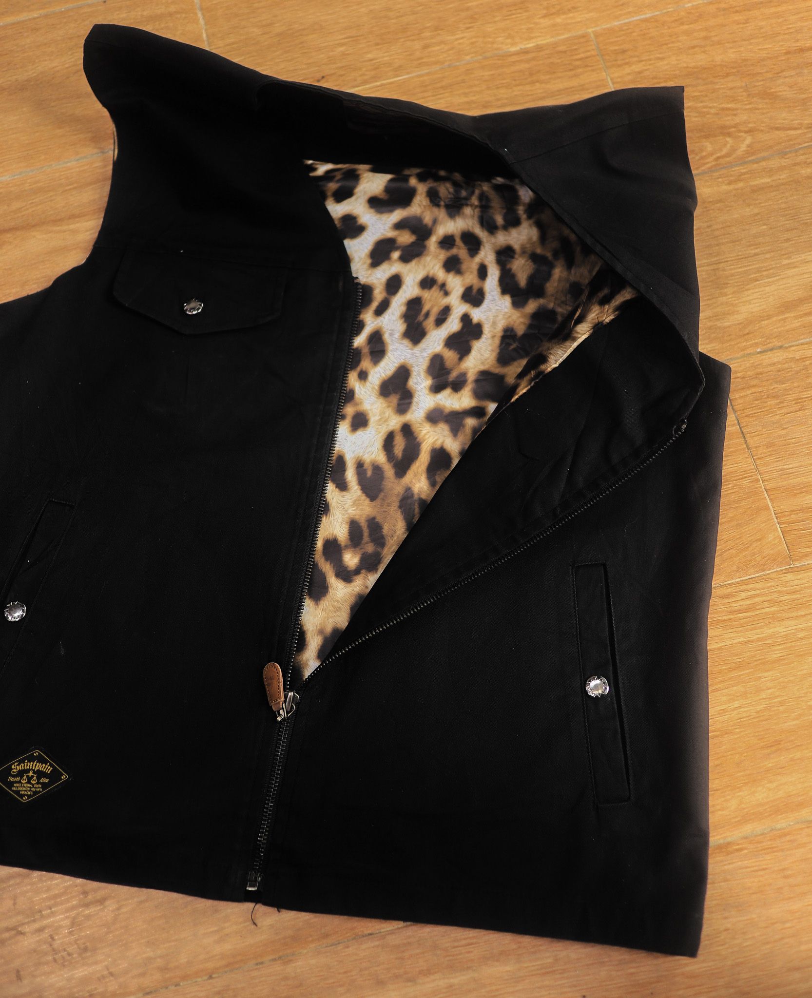 10.27.24 - VTG DENIM VEST WORK JACKET - SAINTPANT