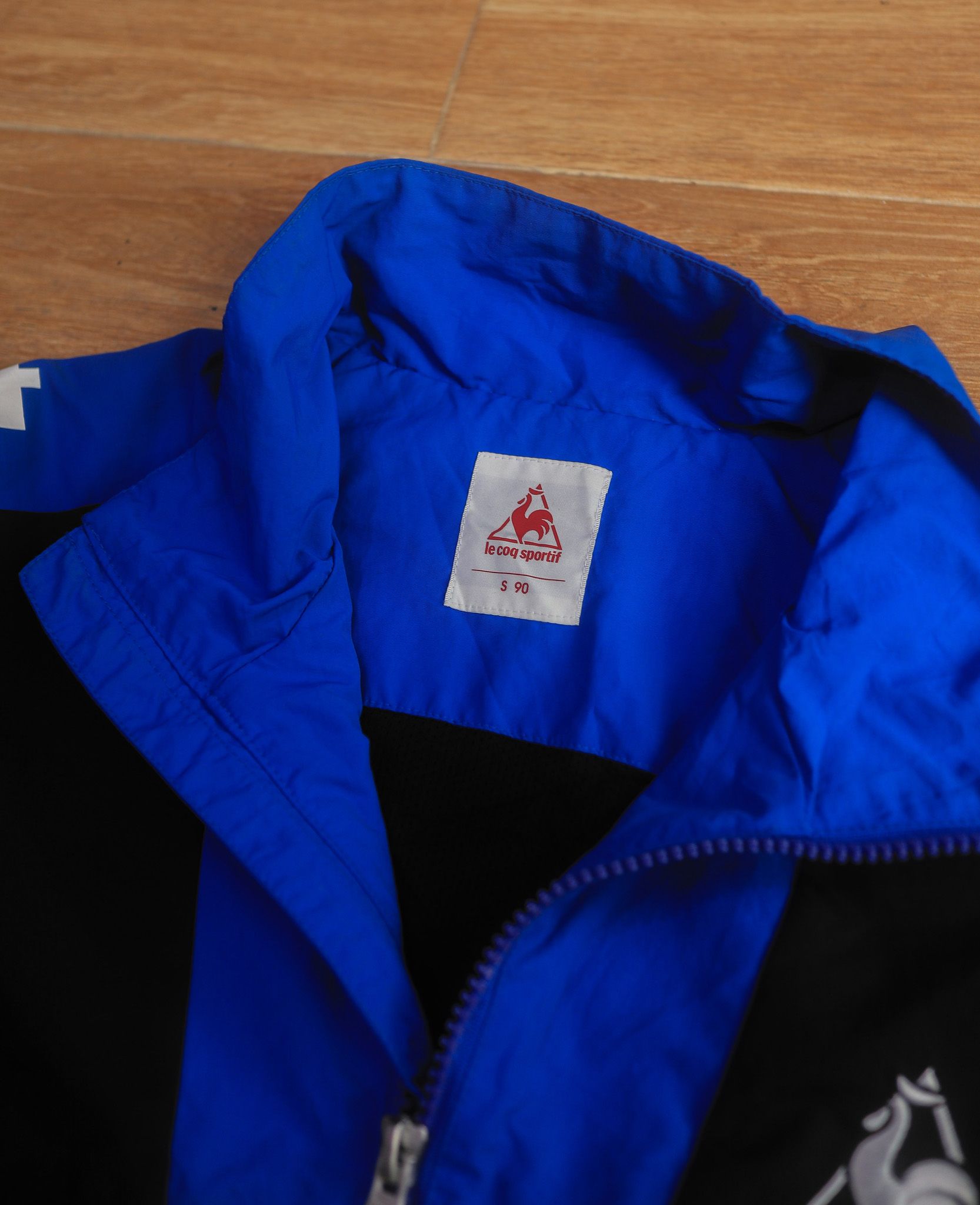 10.27.24 - VTG WINDBREAKER QUARTER ZIP JACKET - LE COQ SPORTIF