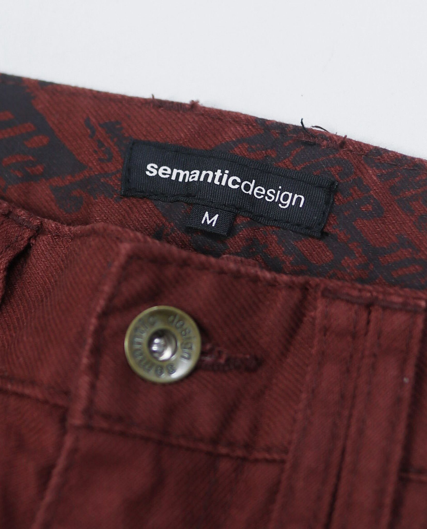 06.09.23 - VTG PUNK DENIM PANTS - SEMANTIC DESIGN