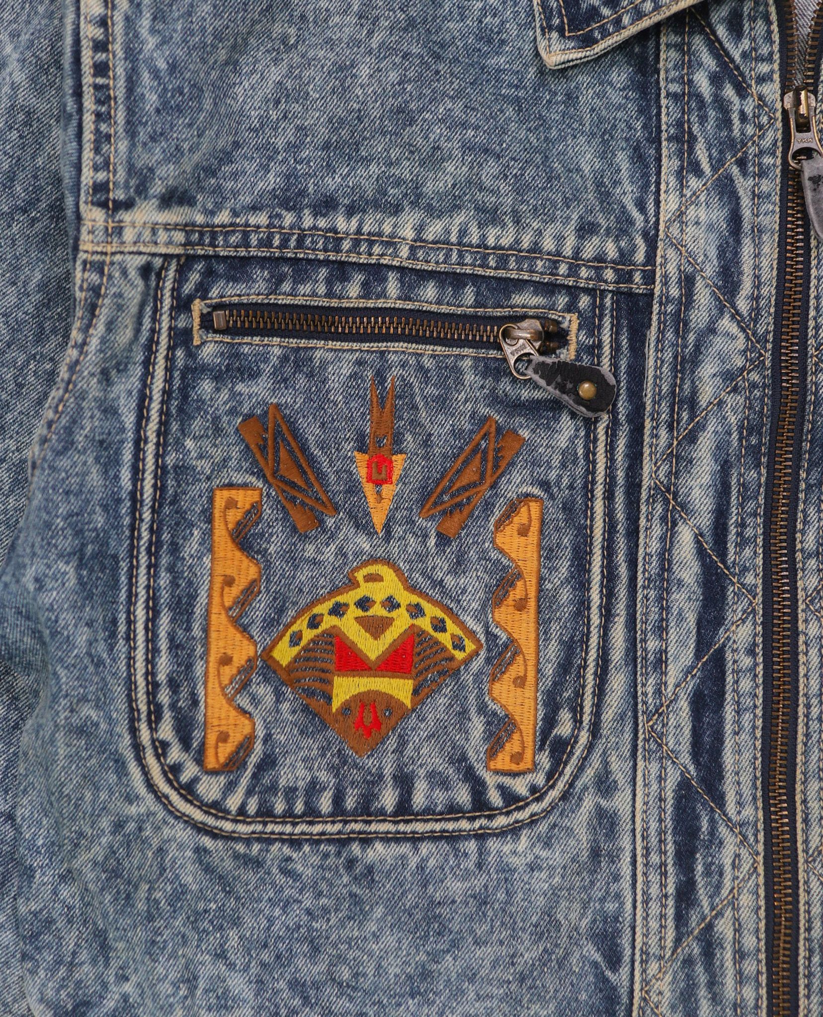 02.15.23 - VTG CROPPED DENIM JACKET - FILE FROM WRANGLER