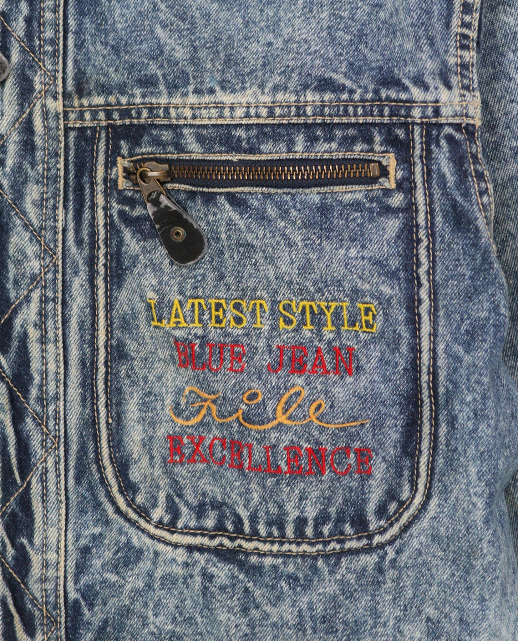 02.15.23 - VTG CROPPED DENIM JACKET - FILE FROM WRANGLER