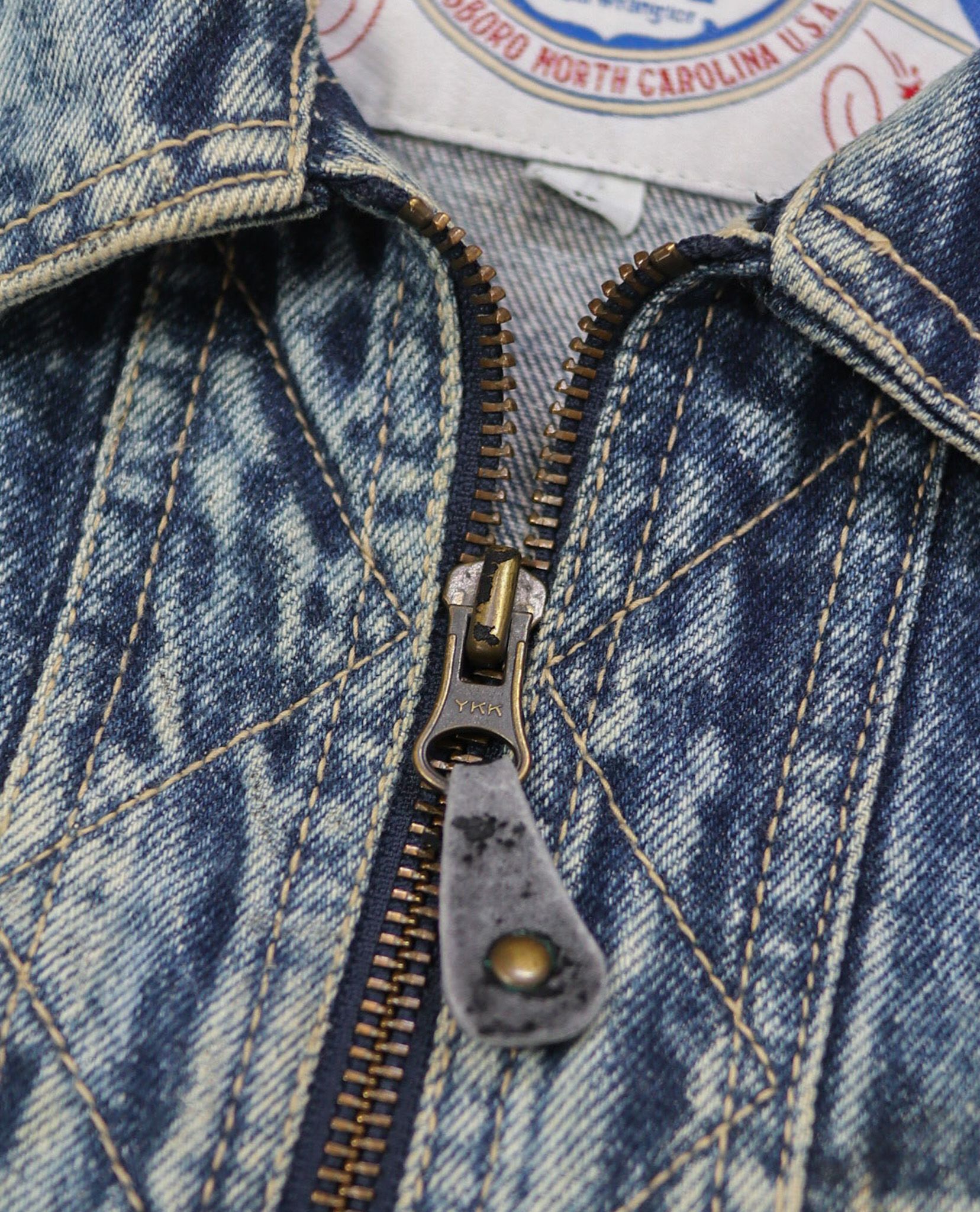 02.15.23 - VTG CROPPED DENIM JACKET - FILE FROM WRANGLER