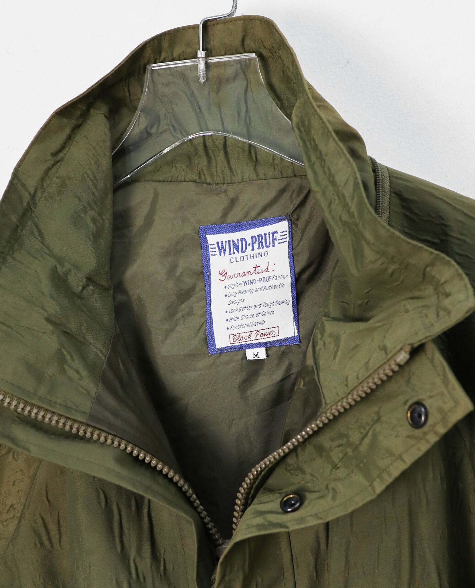 10.30.22 - VTG WINDBREAKER COAT JACKET - WIND-PRUF CLOTHING