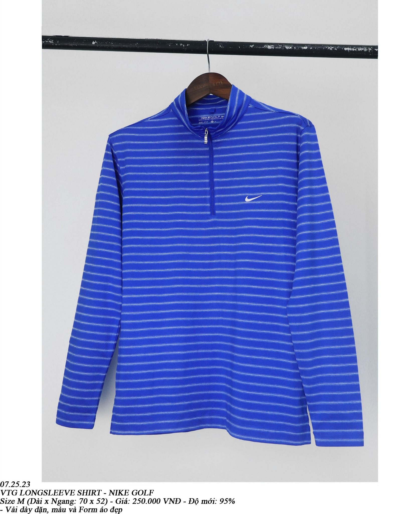07.25.23 - VTG LONGSLEEVE SHIRT - NIKE GOLF