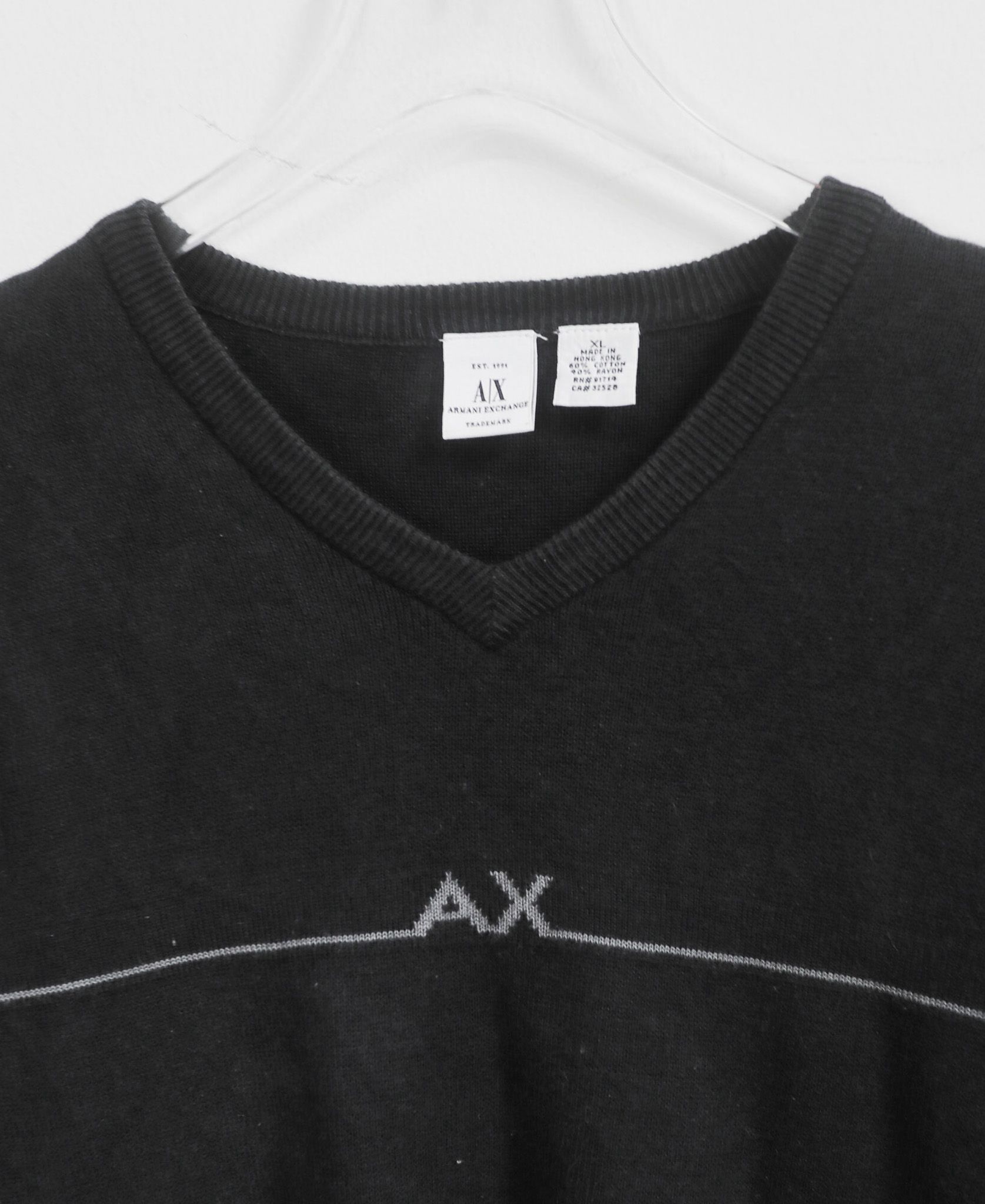 10.24.23 - VTG KNIT SWEATSHIRT - ARMANI EXCHANGE
