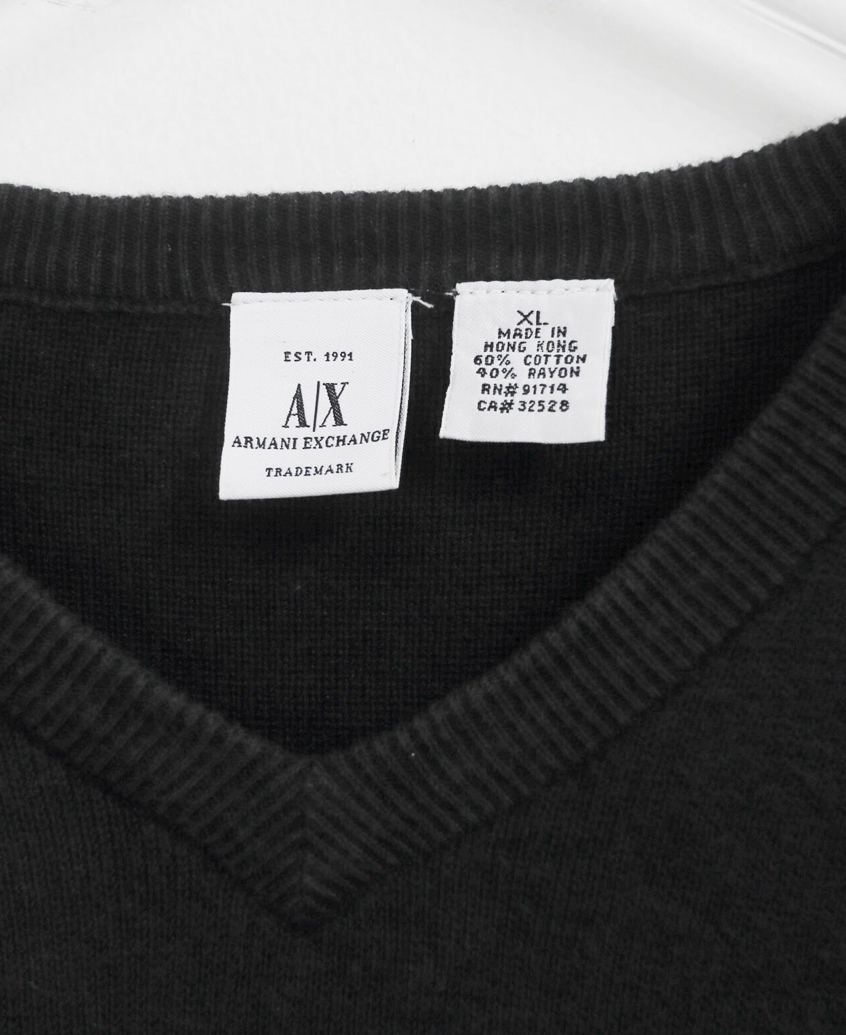 10.24.23 - VTG KNIT SWEATSHIRT - ARMANI EXCHANGE