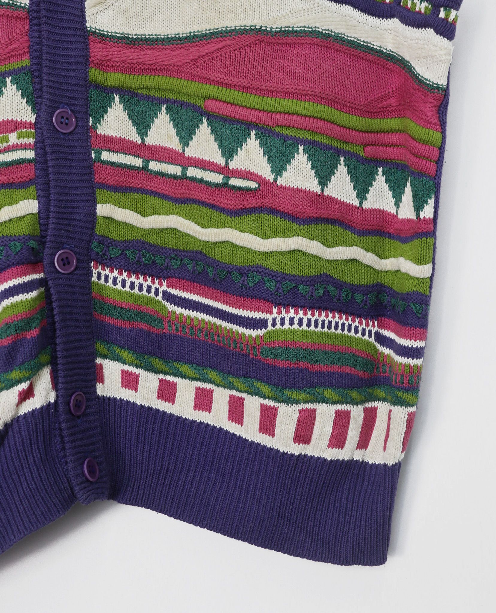 02.14.23 - VTG KNIT VEST JACKET - FULL MAC GOLF