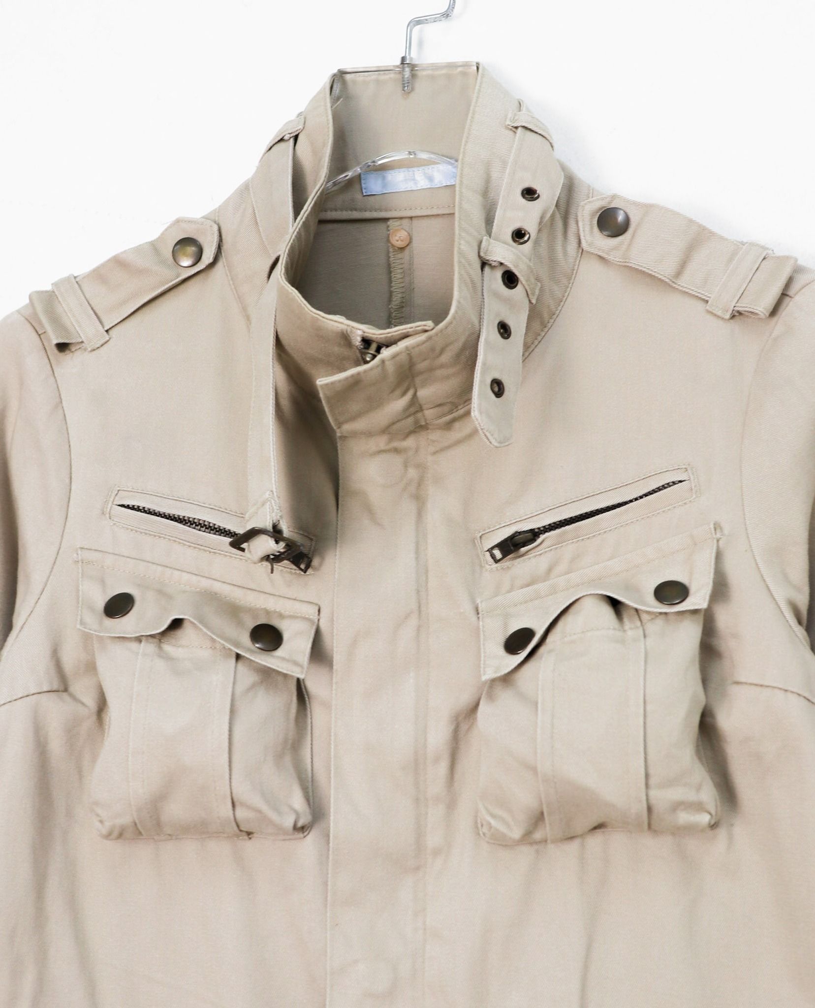 10.30.22 - VTG TWILL MILITARY JACKET - FREE'S SHOP