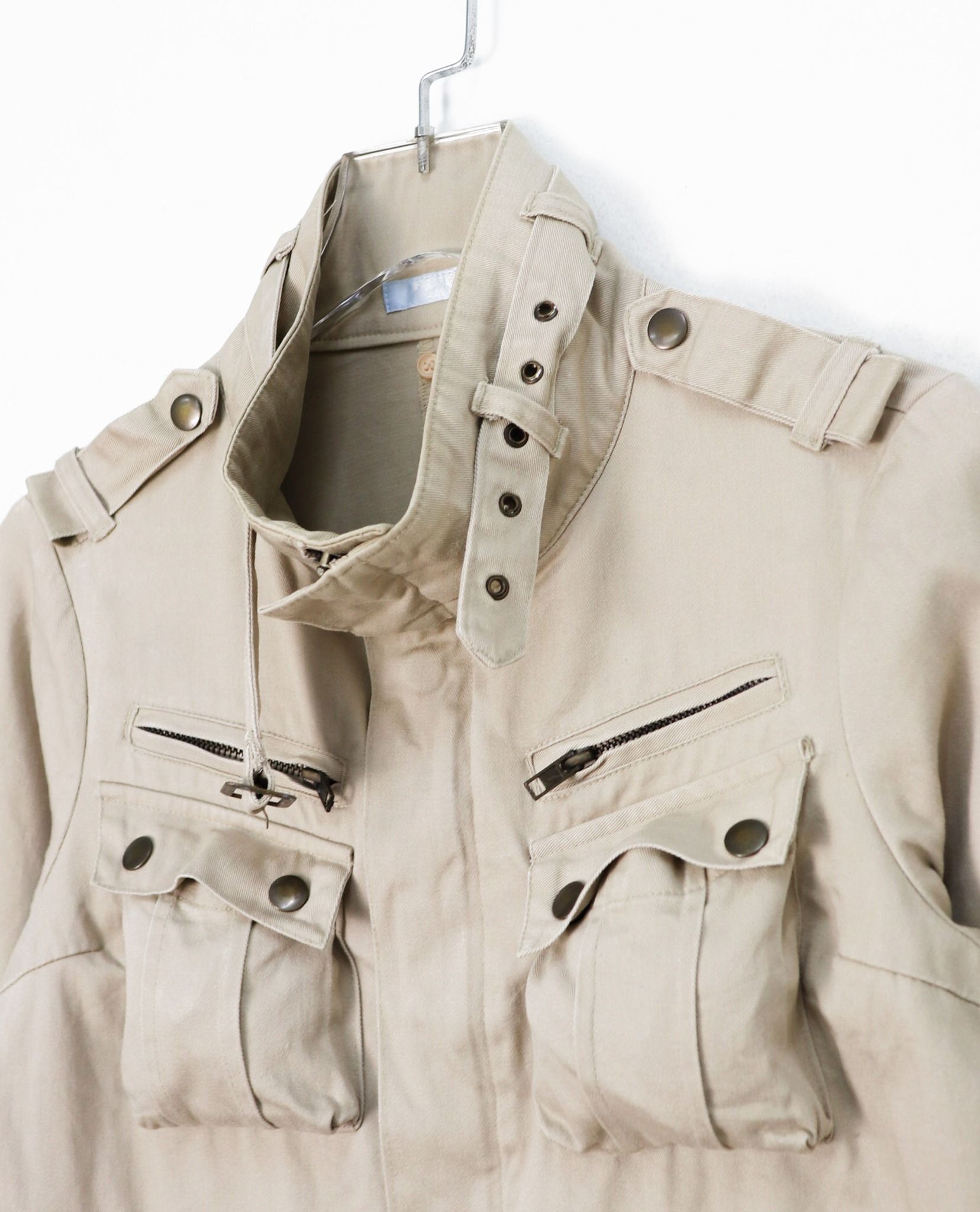 10.30.22 - VTG TWILL MILITARY JACKET - FREE'S SHOP