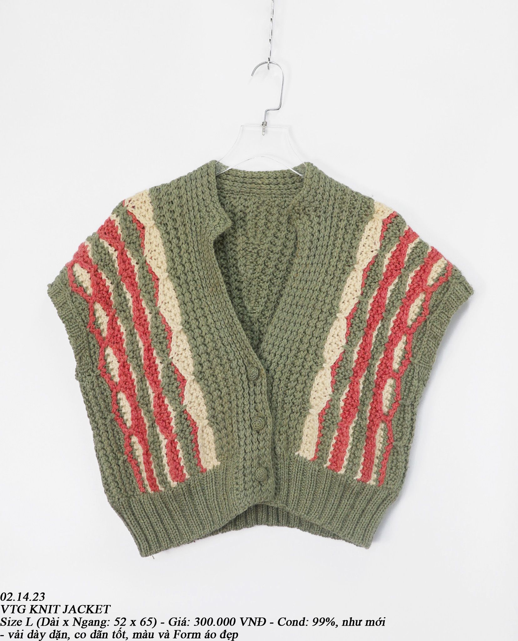 02.14.23 - VTG KNIT JACKET