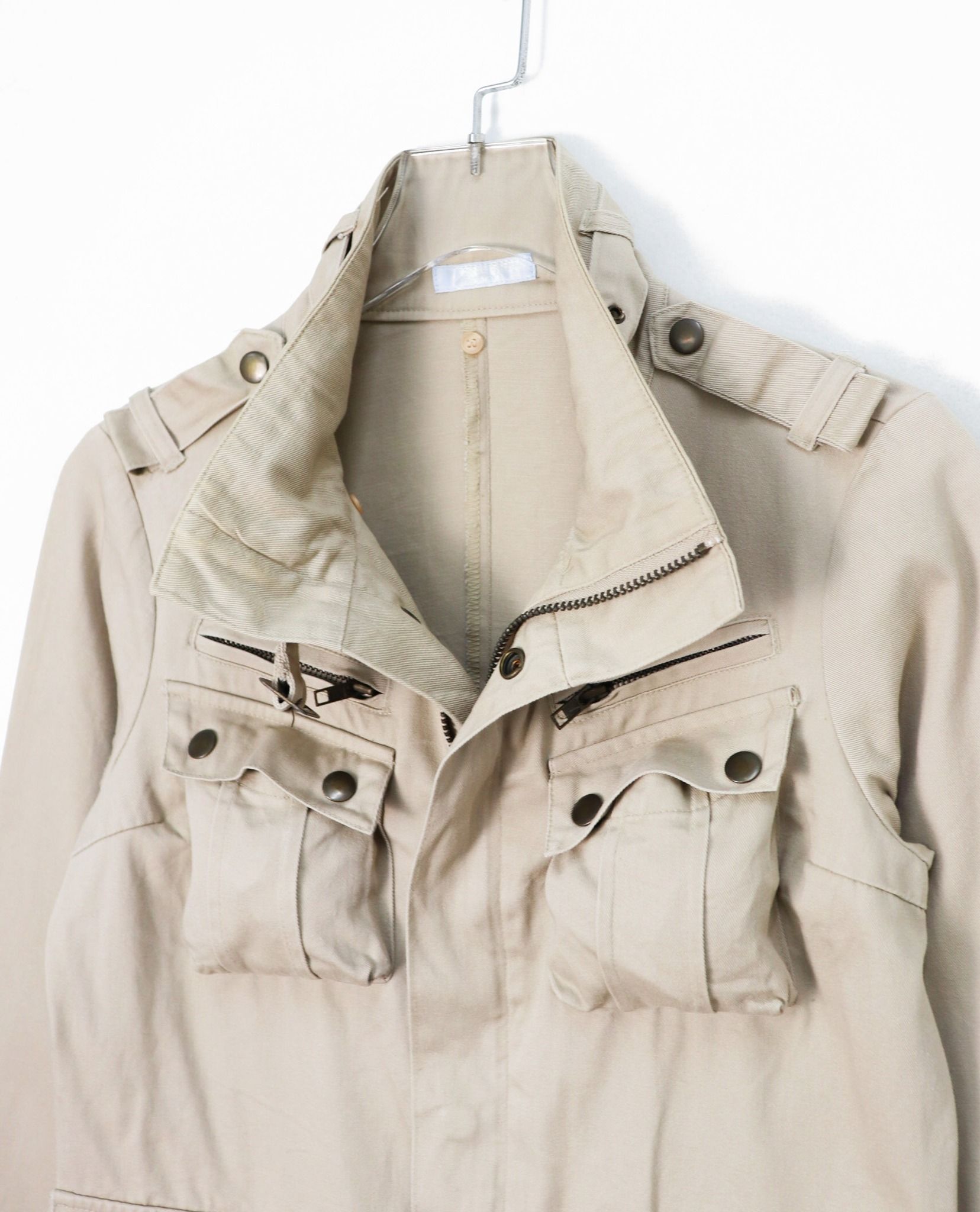10.30.22 - VTG TWILL MILITARY JACKET - FREE'S SHOP