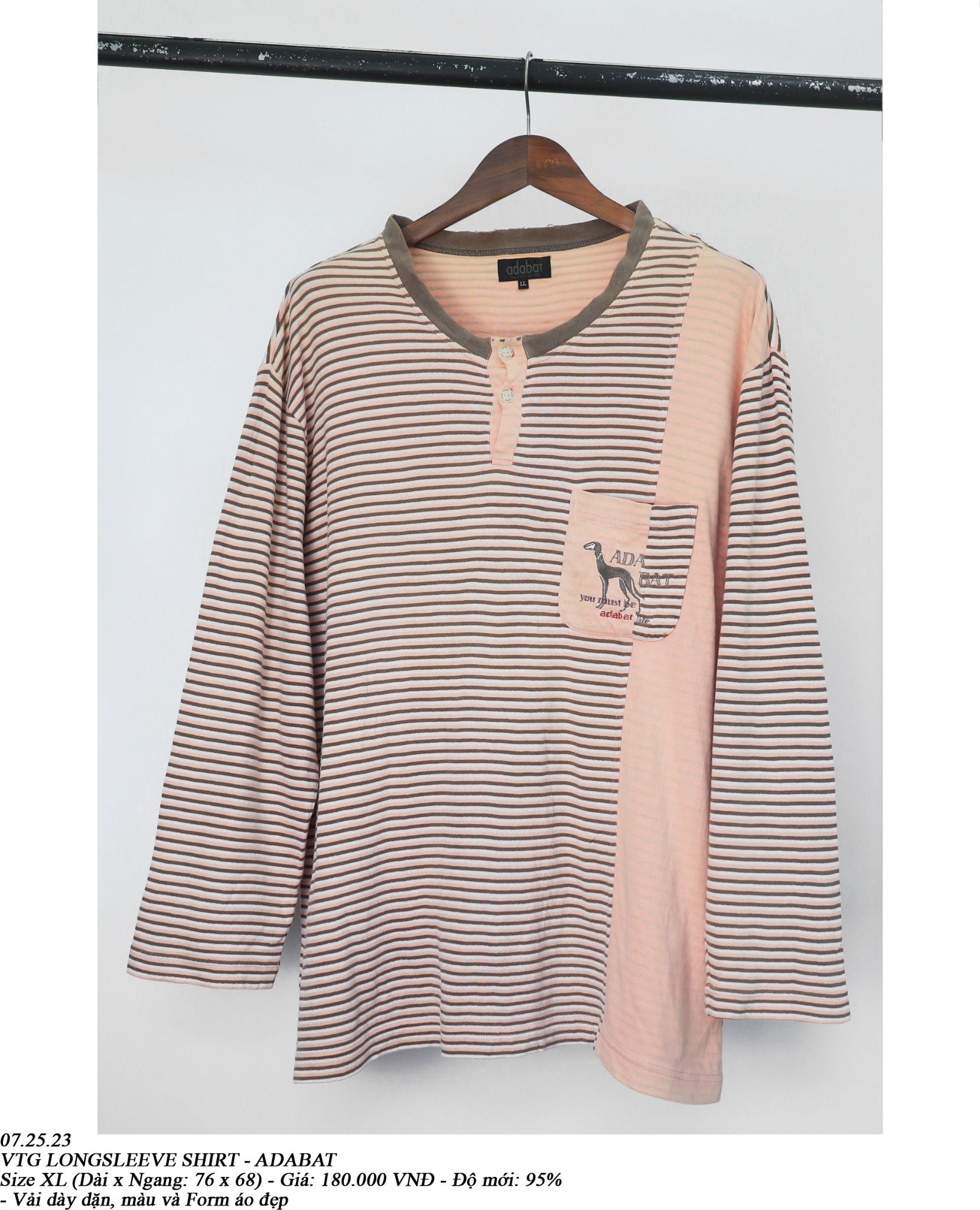 07.25.23 - VTG LONGSLEEVE SHIRT - ADABAT