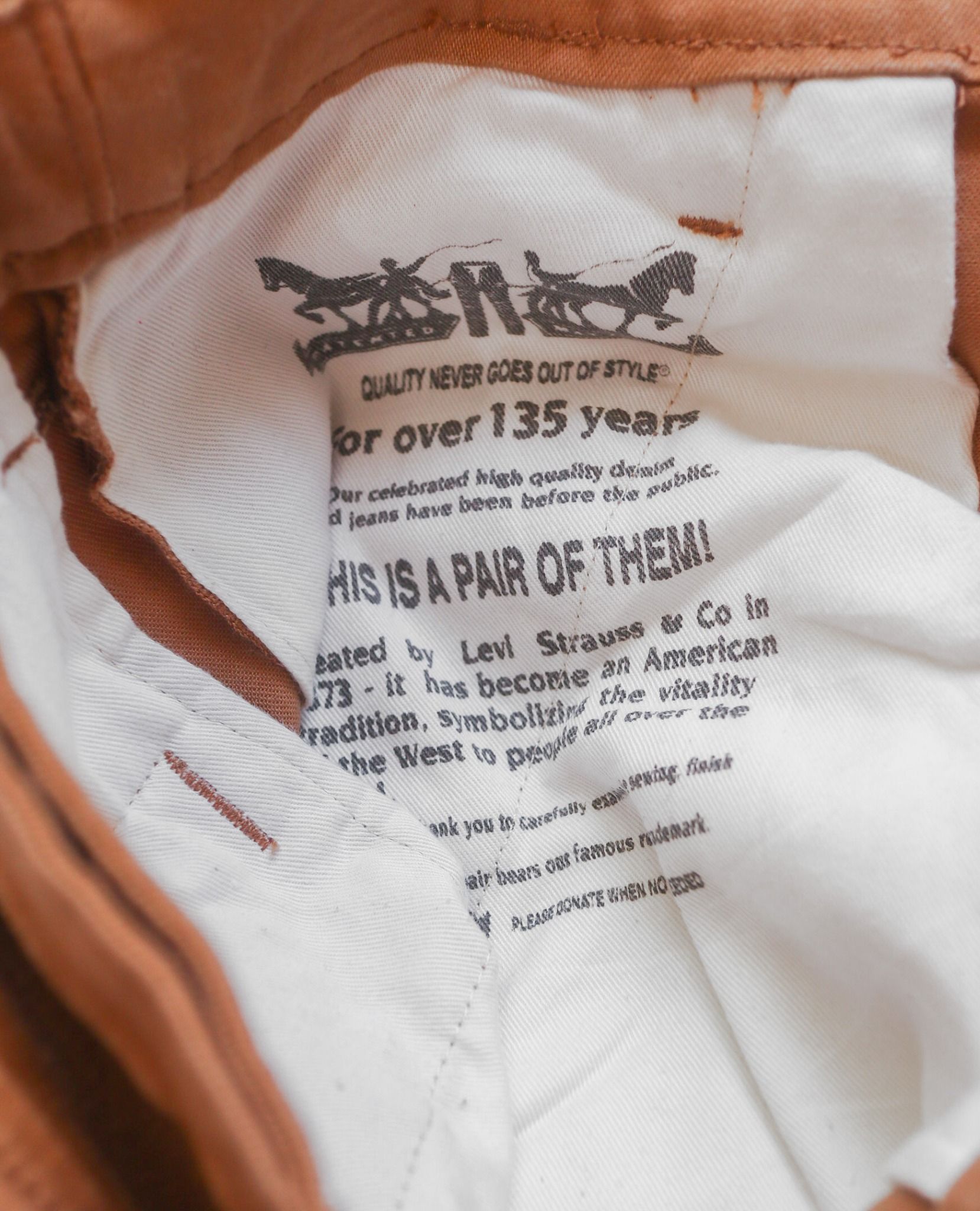 07.14.23 - VTG DENIM CARGO PANTS - LEVI'S