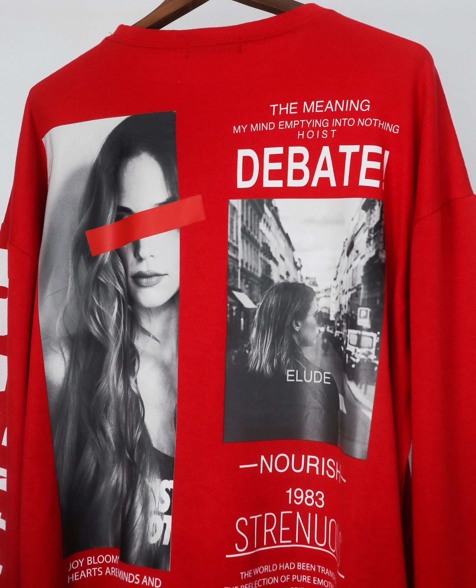 07.25.23 - VTG LONGSLEEVE SHIRT - H-REM/MUSEUM