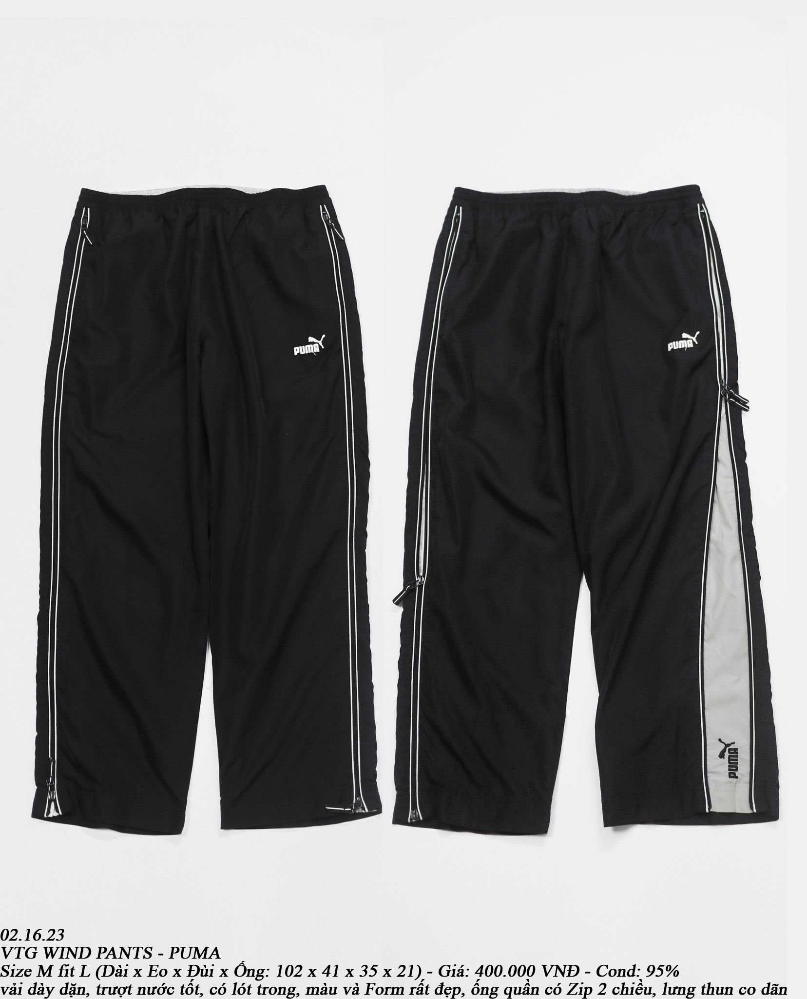 02.16.23 - VTG WIND PANTS - PUMA