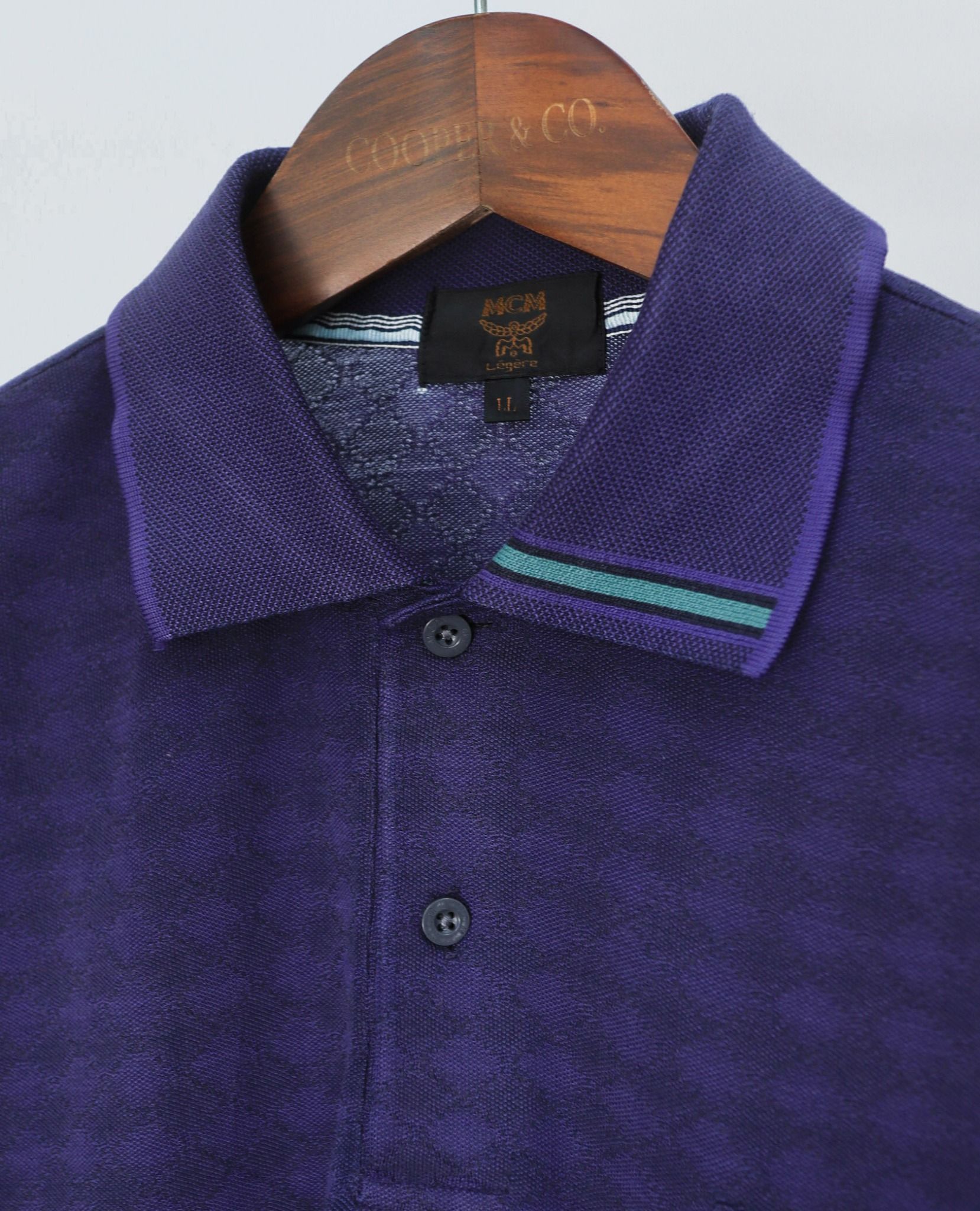 07.20.23 - VTG LONGSLEEVE POLO SHIRT - MCM