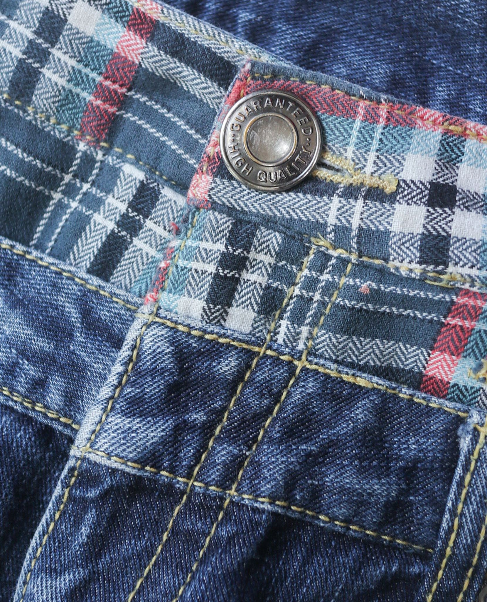 07.14.23 - VTG DOUBLE WAISTED DENIM PANTS