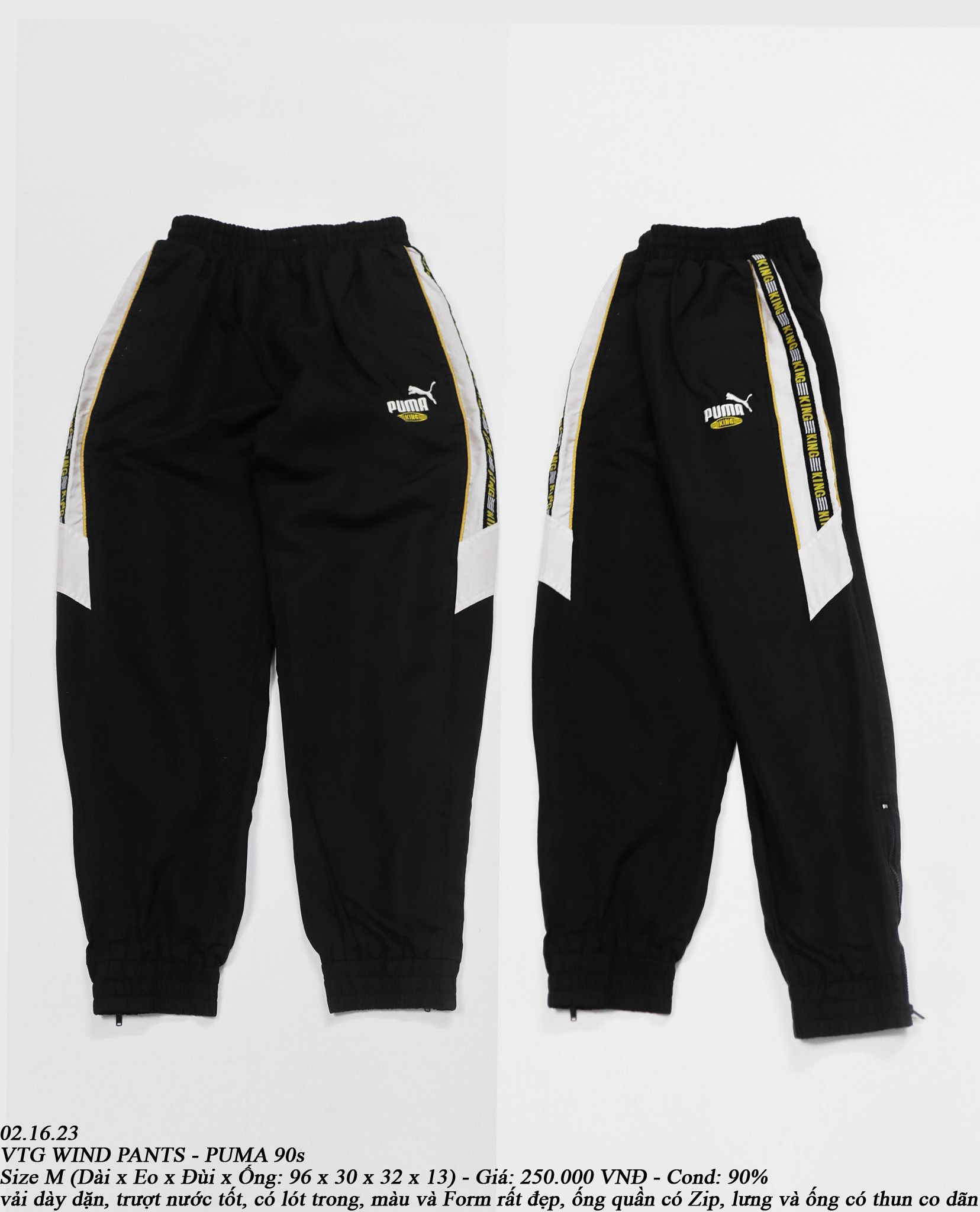 02.16.23 - VTG WIND PANTS - PUMA 90s